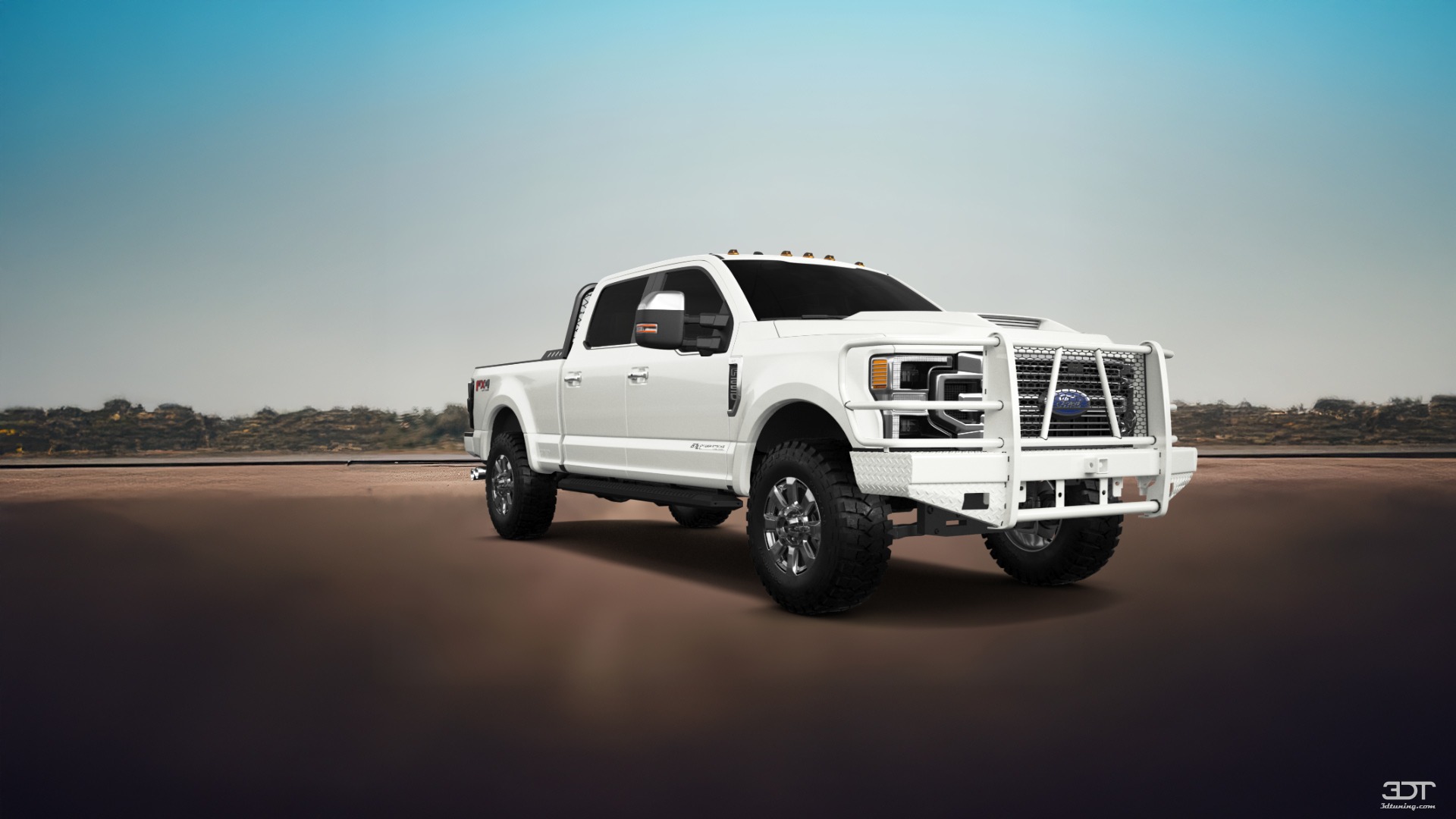 Ford F-250 4 Door pickup truck 2021 tuning