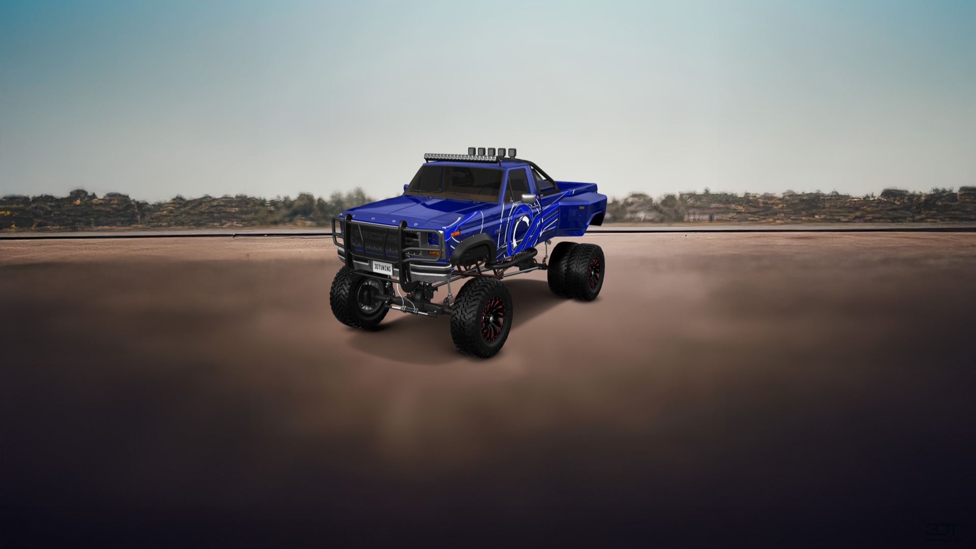 Ford F-350 Dually Regular Cab 2 Door pickup truck 1980 tuning