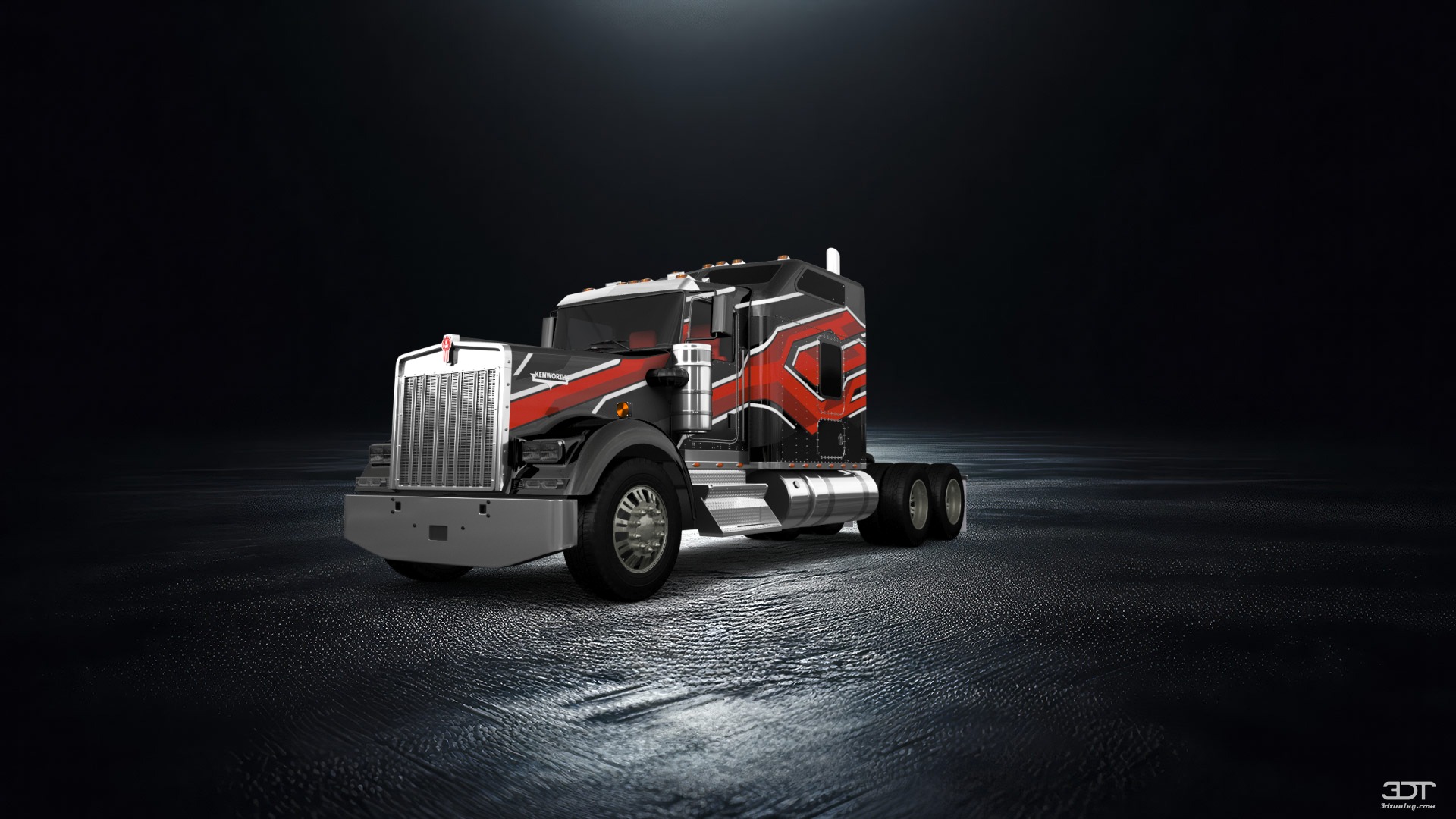 Kenworth W900 Sleeper Cab Truck 2015