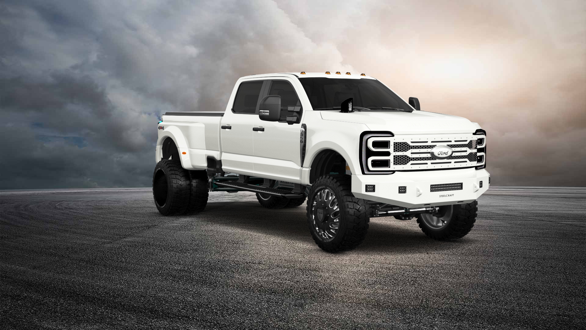 Ford F-350 DRW Crew Cab 4 Door pickup truck 2023 tuning