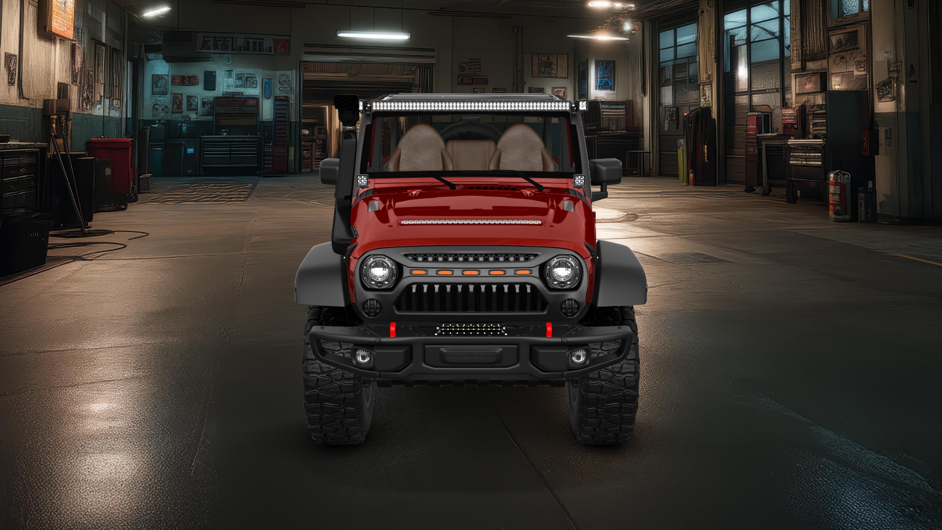 Jeep Wrangler Unlimited JK Rubicon Recon 4 Door SUV 2017 tuning