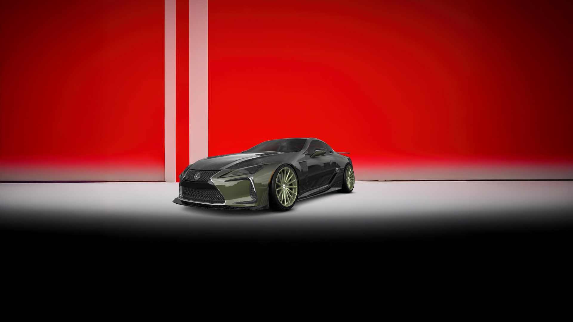 Lexus LC500 2 door fastback coupe 2017 tuning