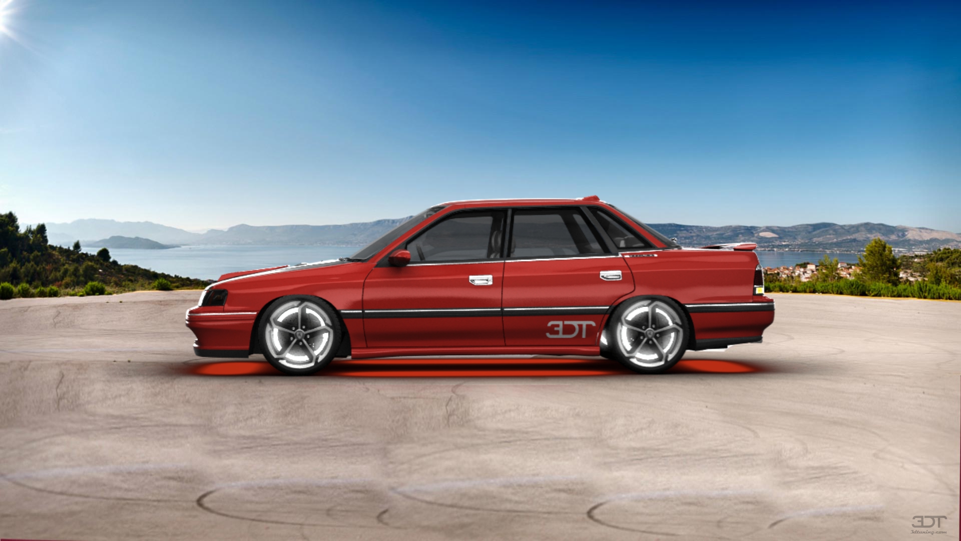 Subaru Legacy sedan 1990 tuning