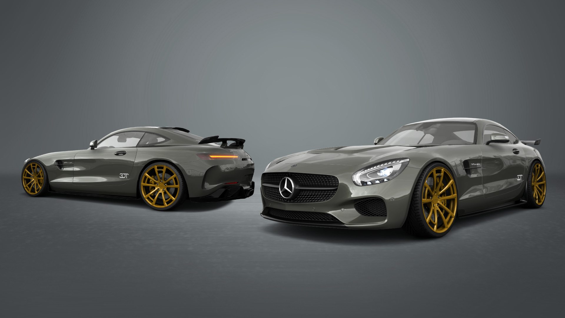 Mercedes AMG GT 2 door fastback coupe 2016 tuning