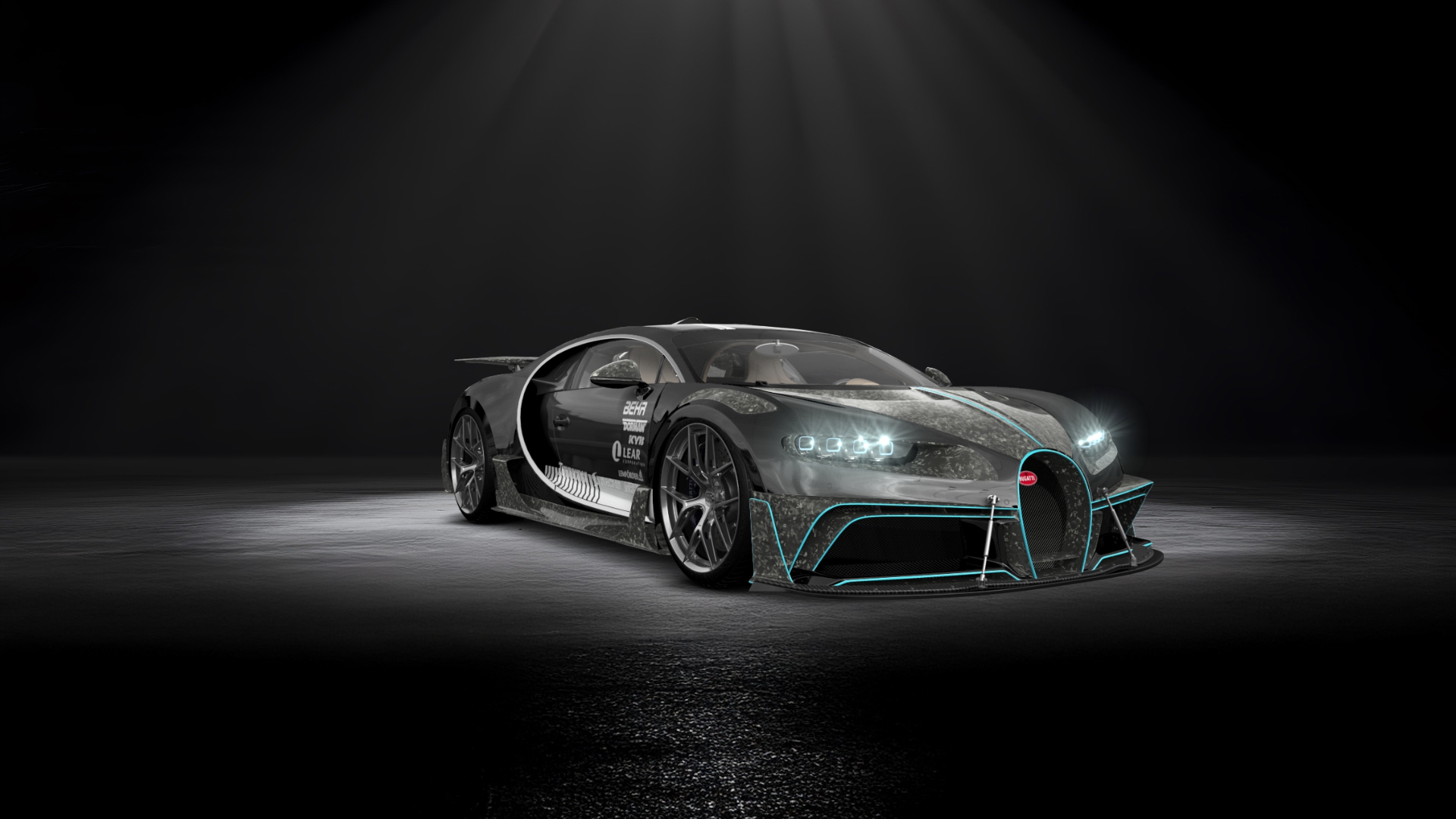 Bugatti Chiron 2 Door Coupe 2016 tuning
