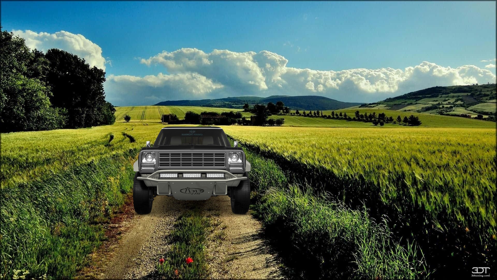 Dodge Ram 350 4 Door pickup truck 1991