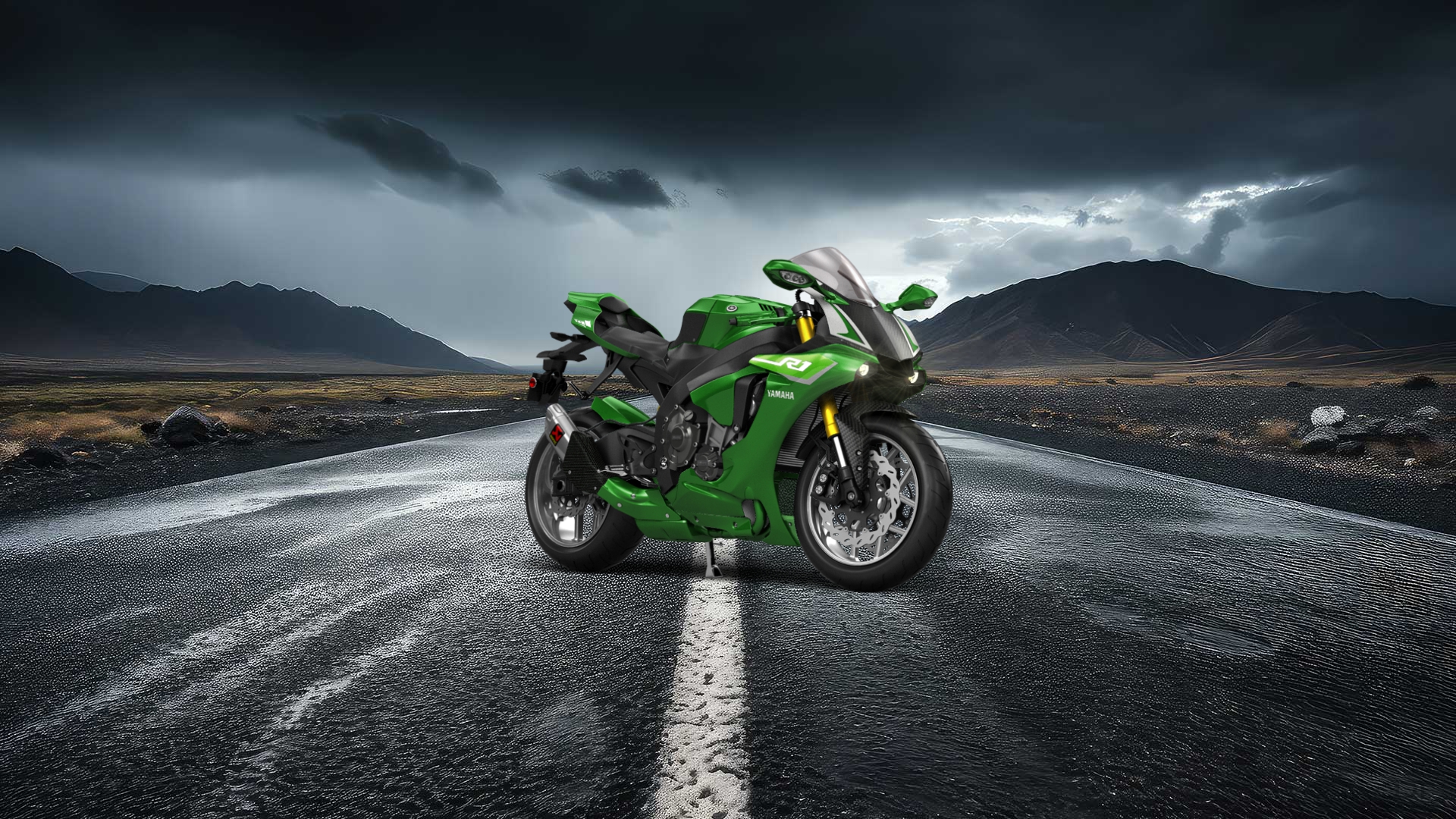 Yamaha YZF R1 Sport Bike 2015 tuning