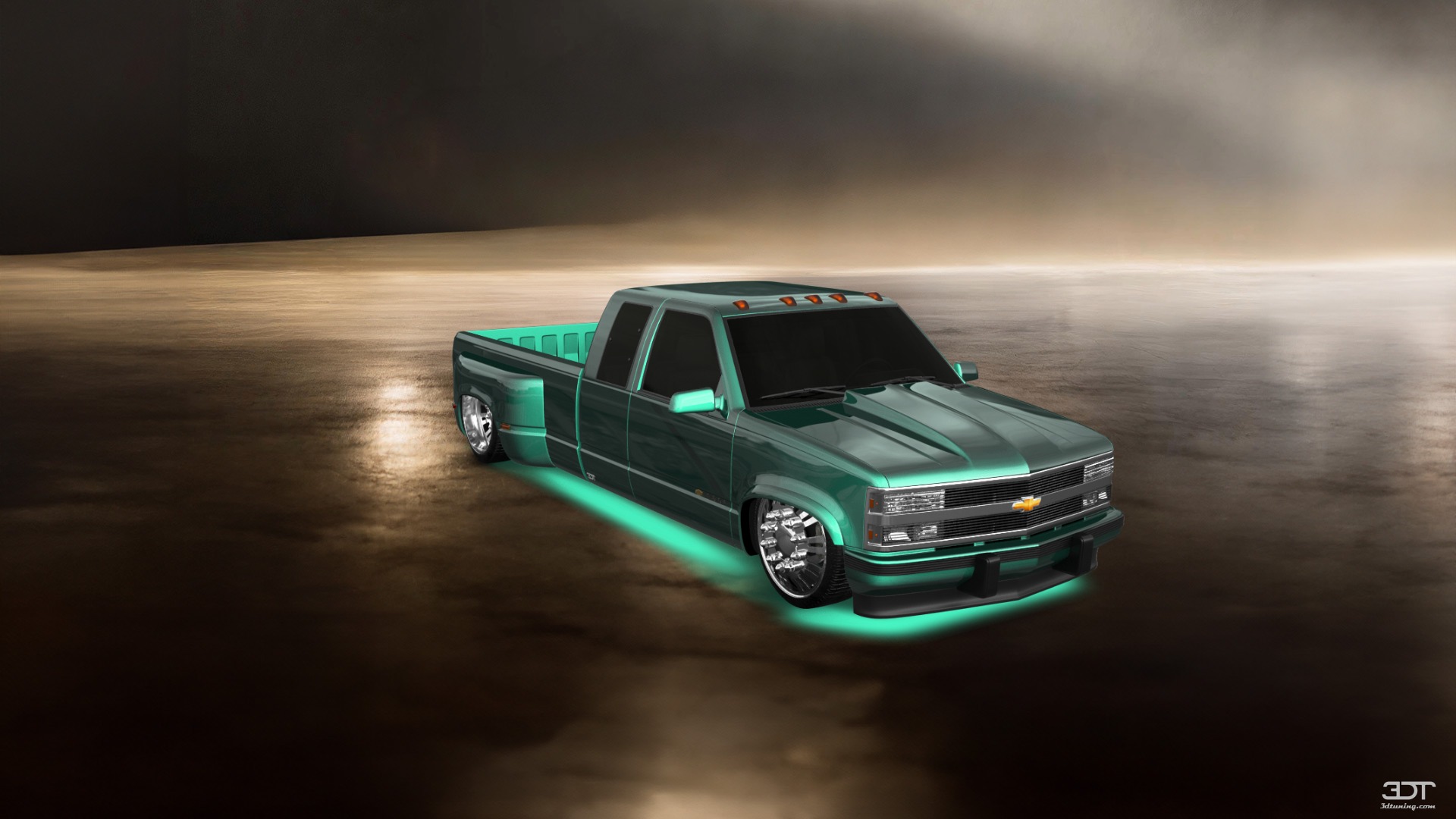 Chevrolet K3500 Extended Cab Pickup Truck 1988