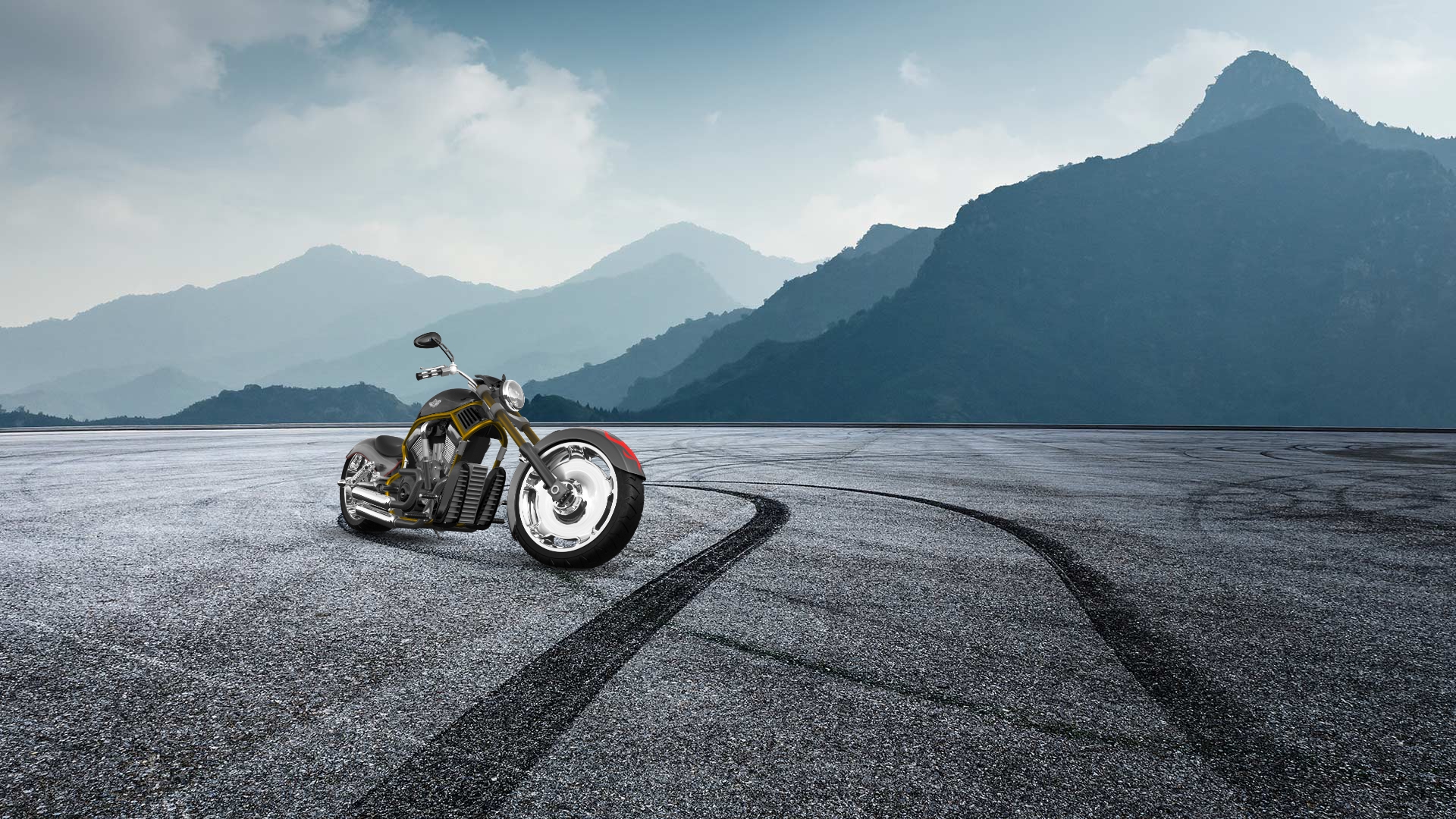 Harley-Davidson Custom Chopper Cruiser 2011 tuning