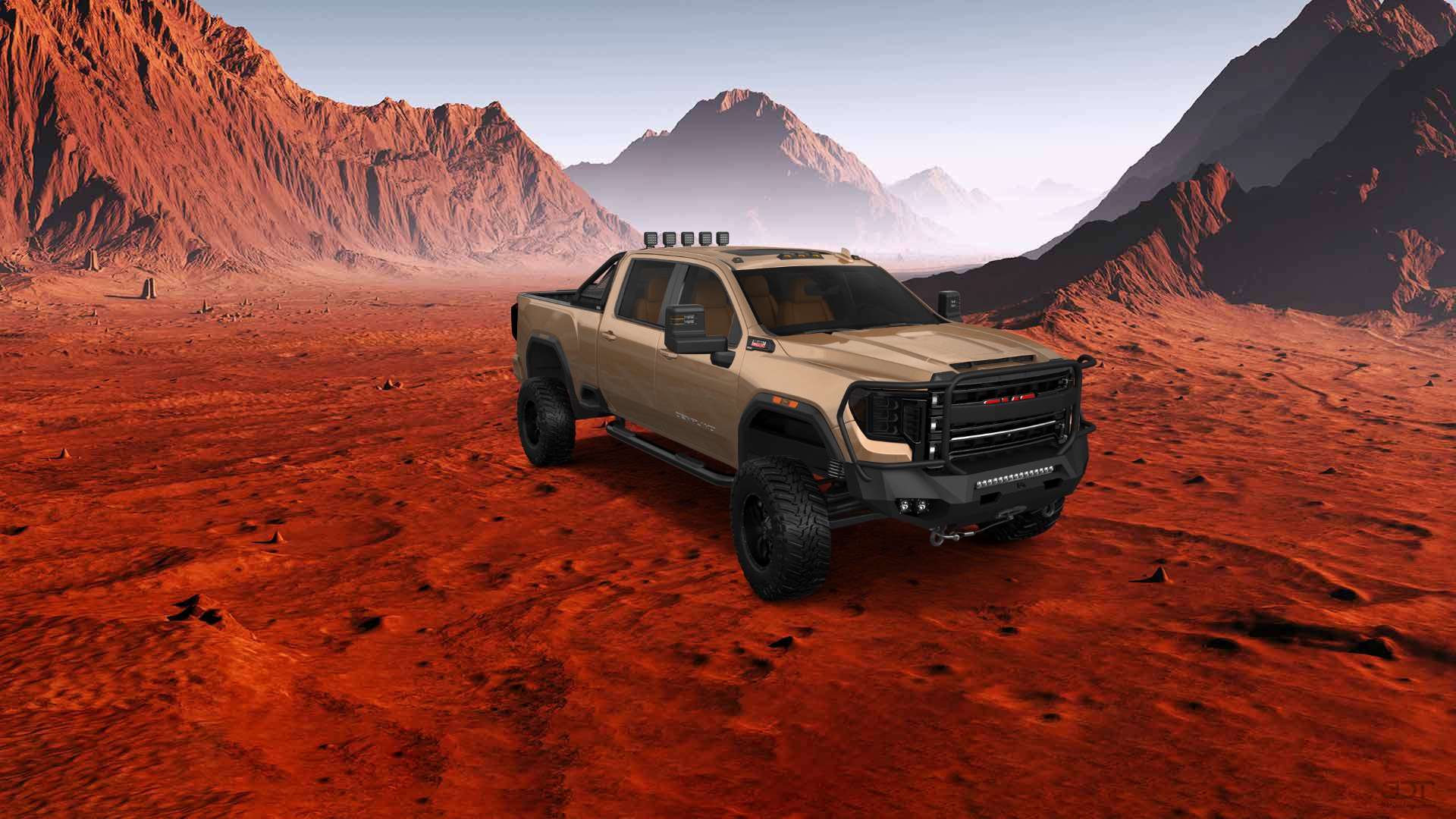 GMC Sierra 2500 HD 4 Door pickup truck 2020 tuning