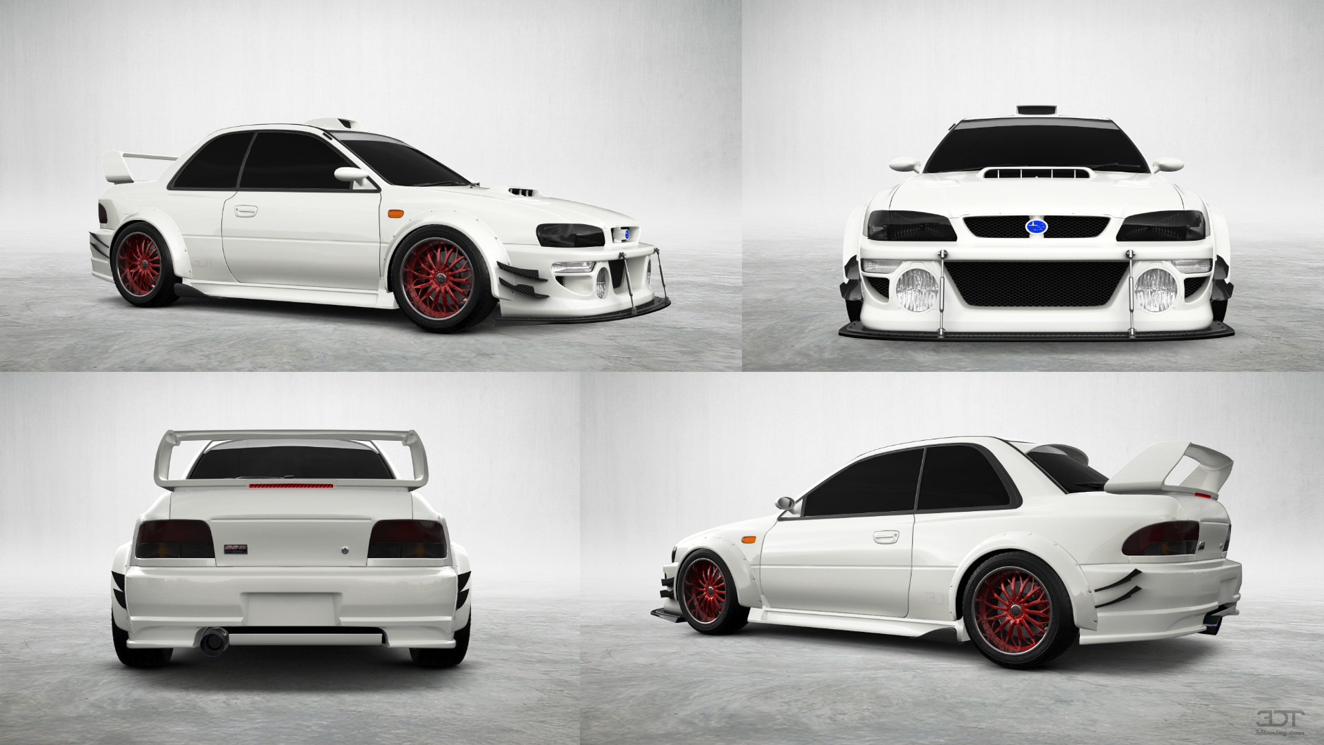 Subaru Impreza WRX STI 22B 2 Door Coupe 2000