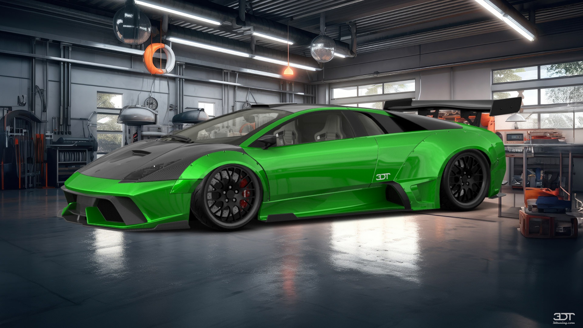 Lamborghini Murcielago 2 Door Coupe 2001 tuning