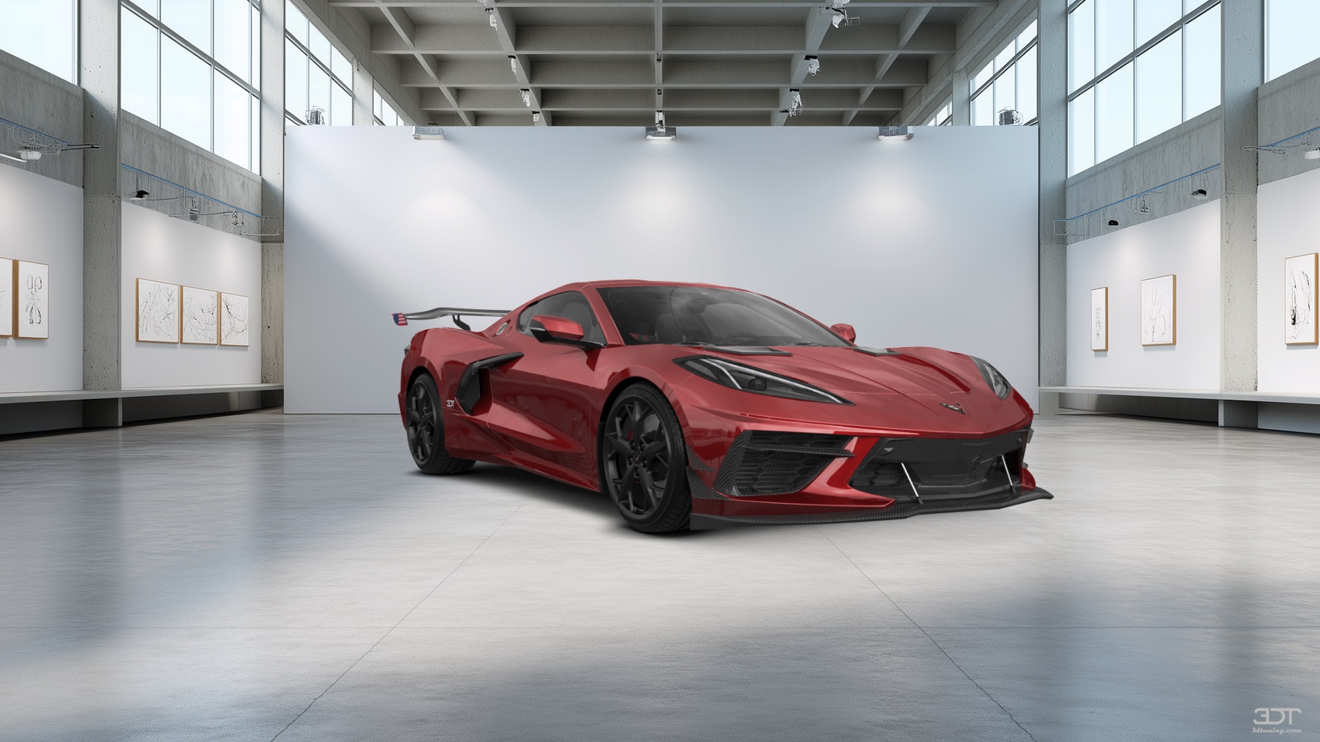 Chevrolet Corvette 2 door targa top 2020 tuning