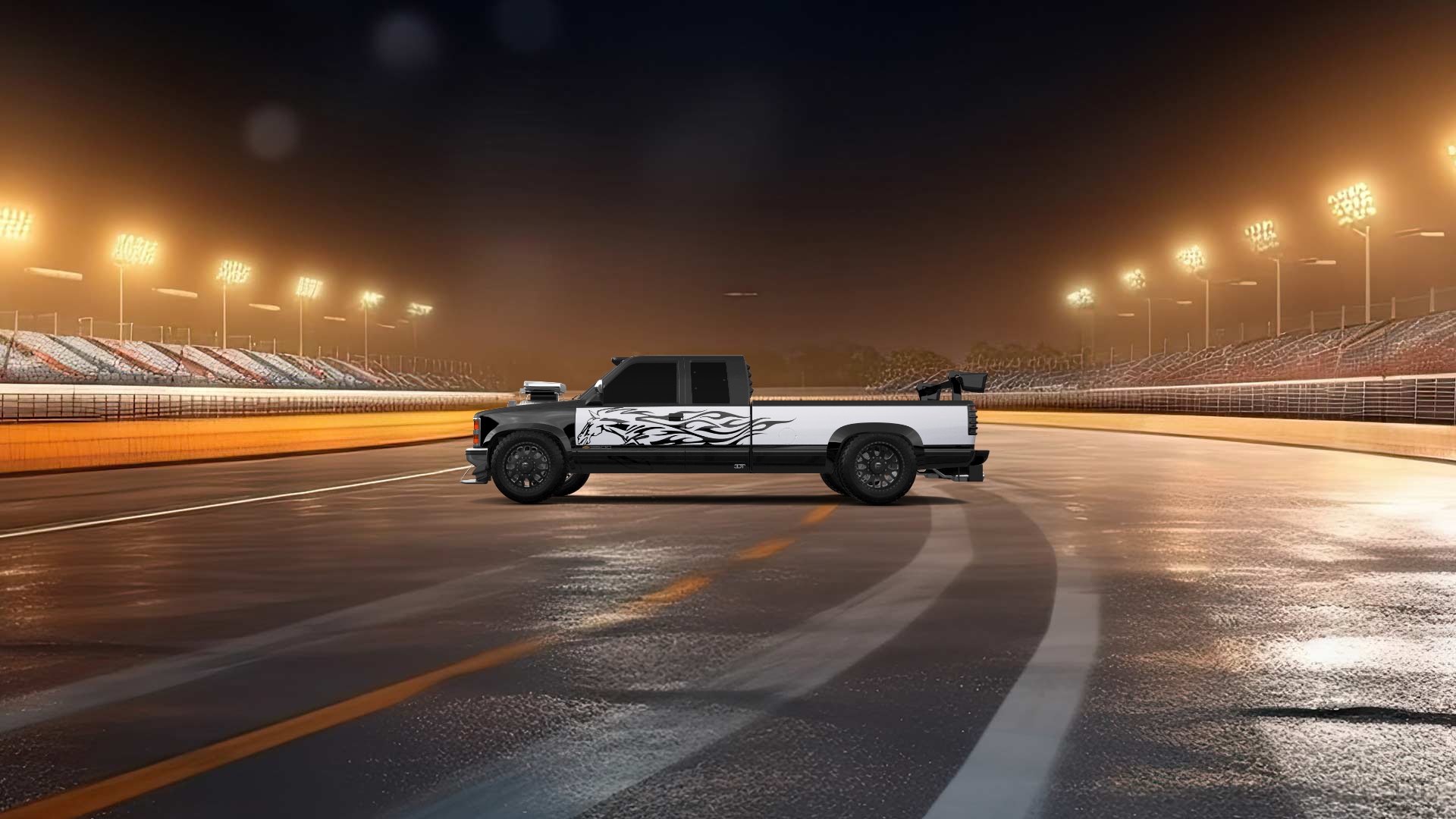 Chevrolet K3500 Extended Cab Pickup Truck 1988