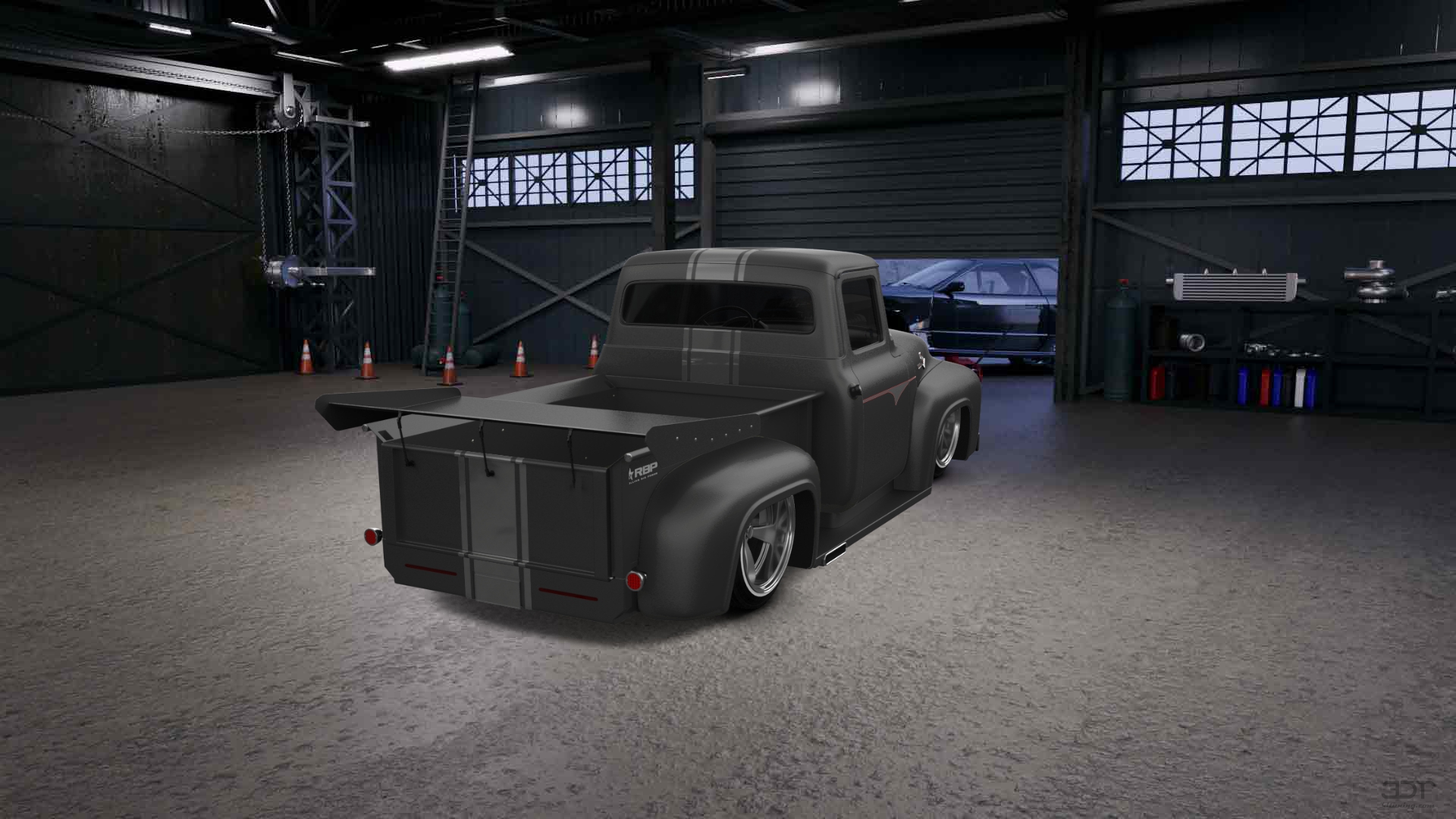 Ford F-100 2 Door truck 1956 Images