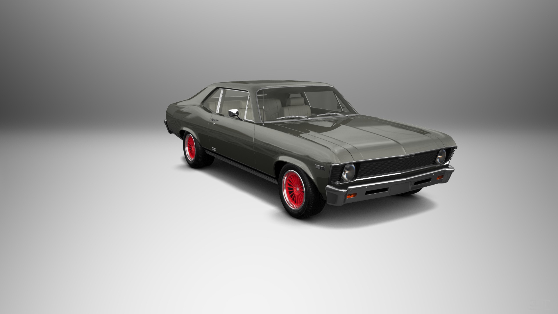 Chevrolet Chevy II Nova 2 Door Coupe 1968
