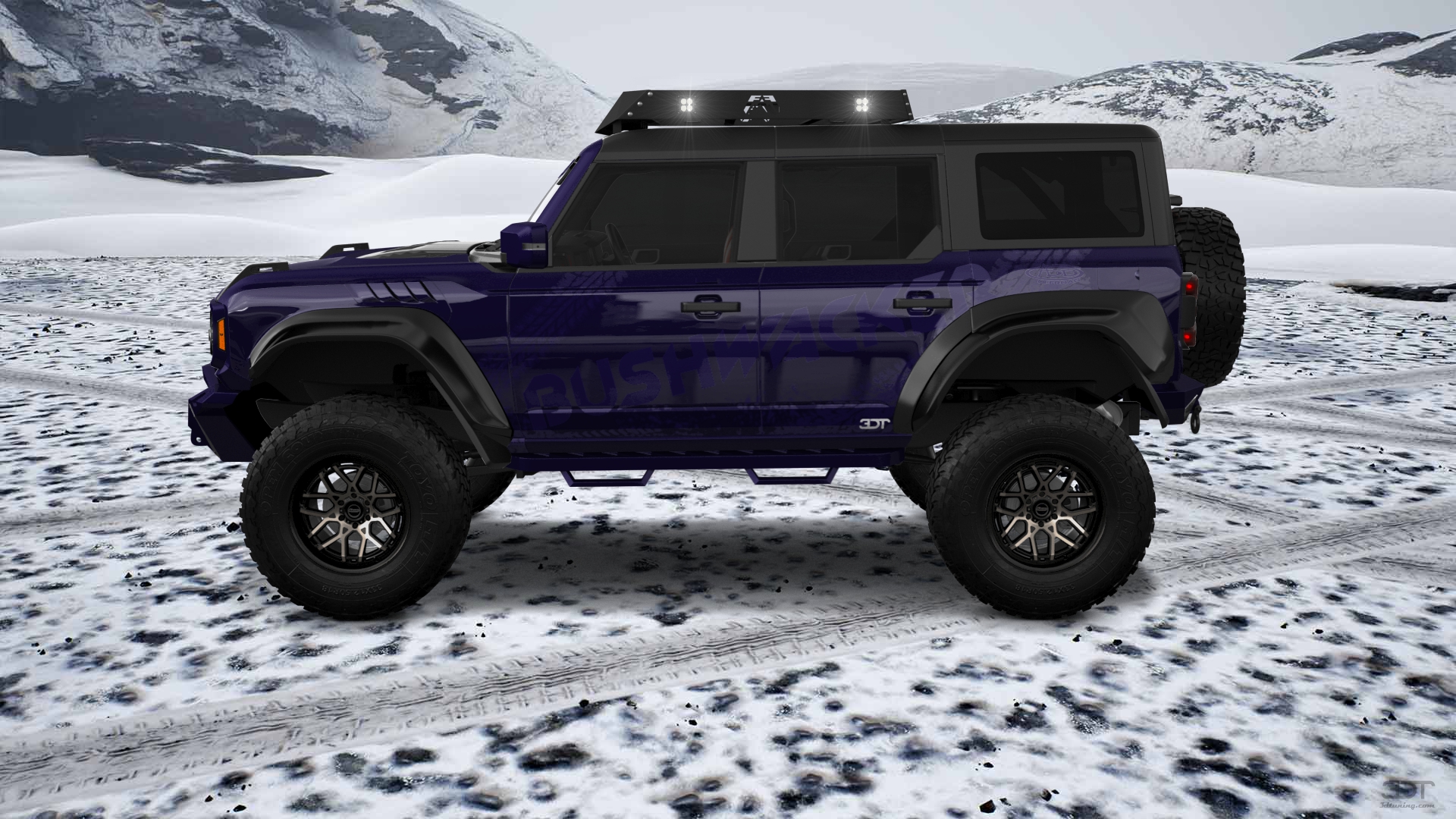 Ford Bronco Raptor 4 Door pickup truck 2022 tuning