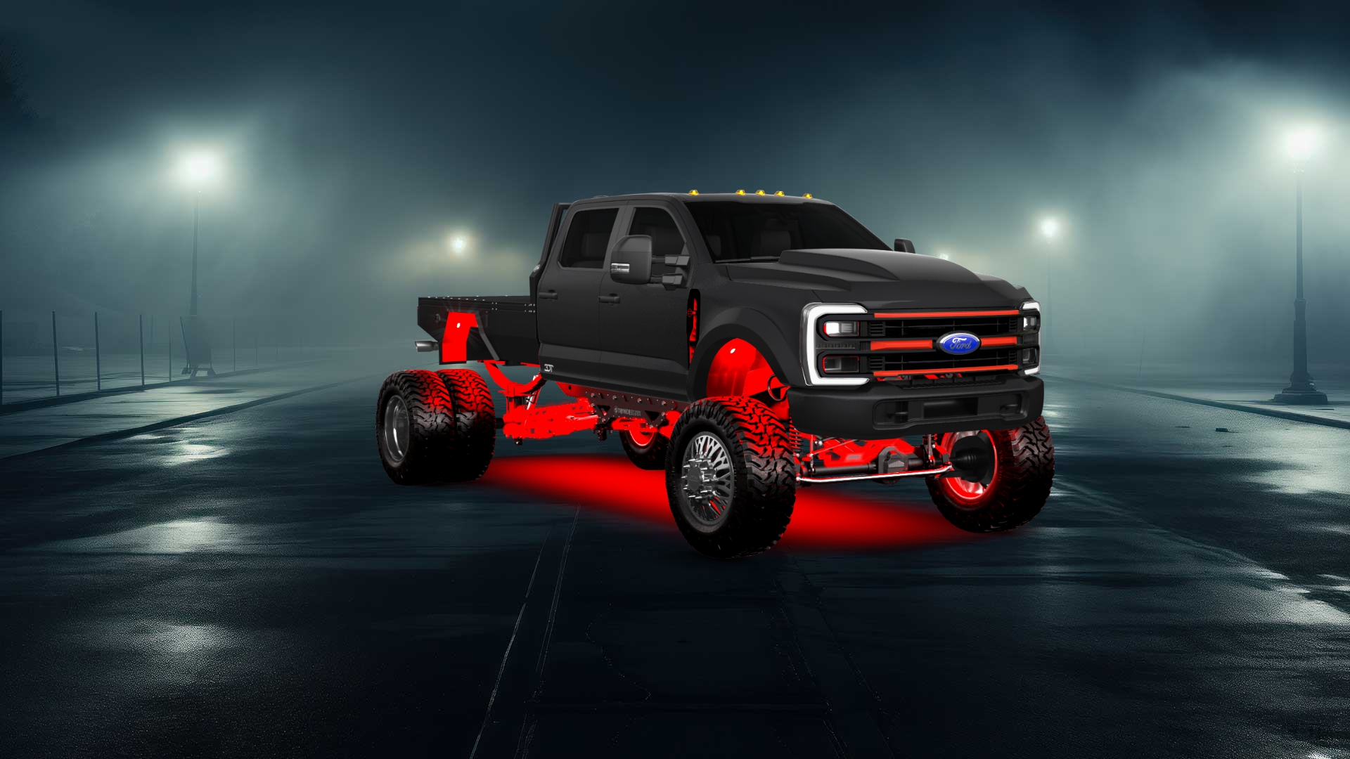 Ford F-350 DRW Crew Cab 4 Door pickup truck 2023 tuning