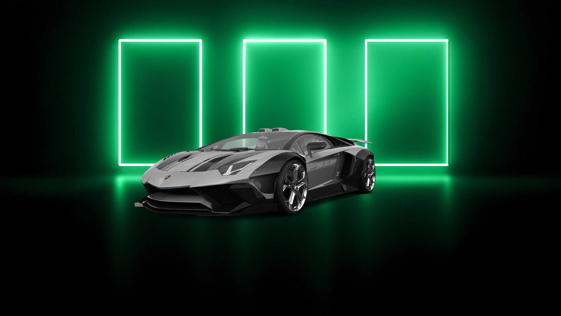 Lamborghini Aventador 2 Door Coupe 2012 tuning