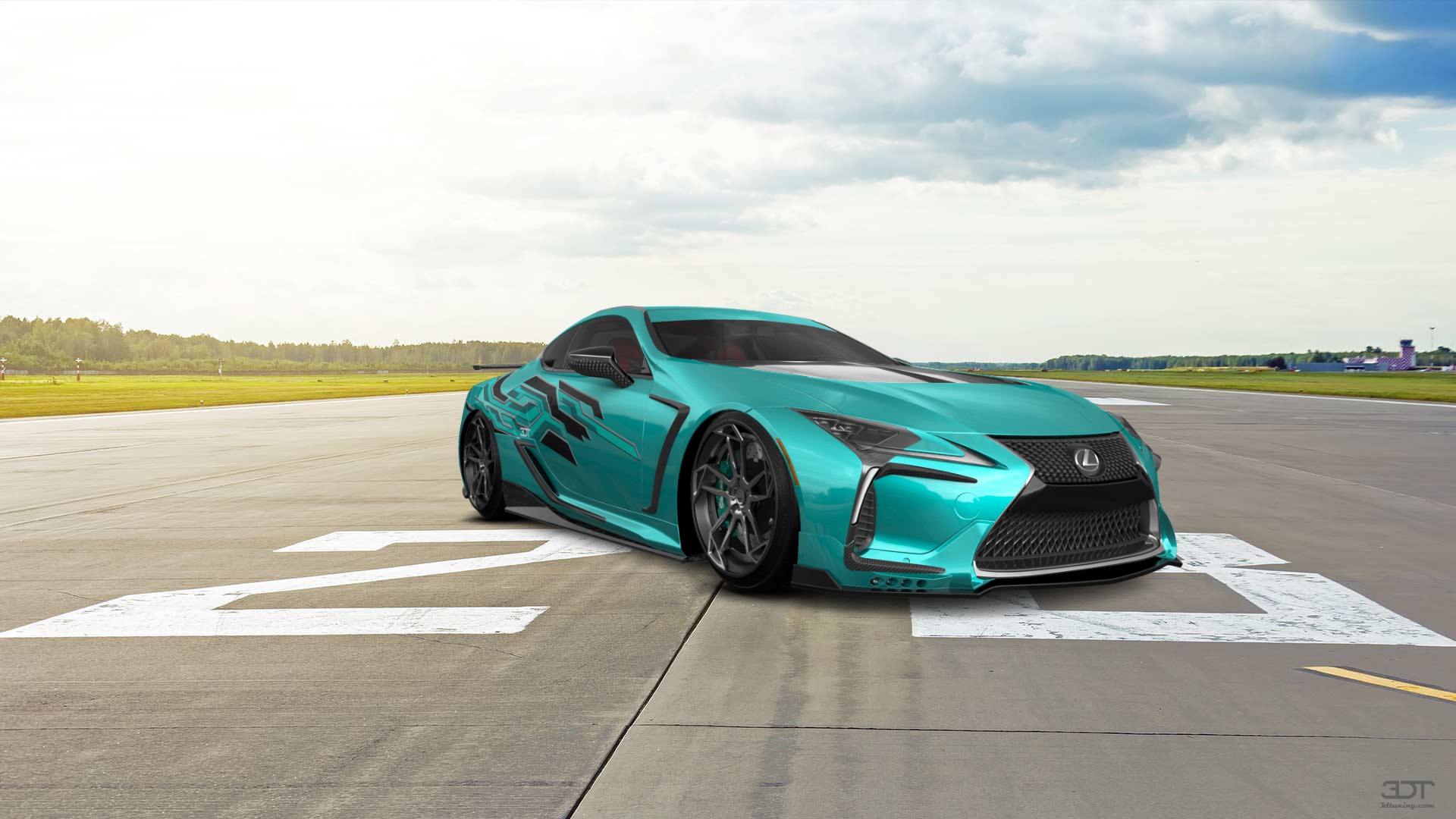 Lexus LC500 2 door fastback coupe 2017 tuning