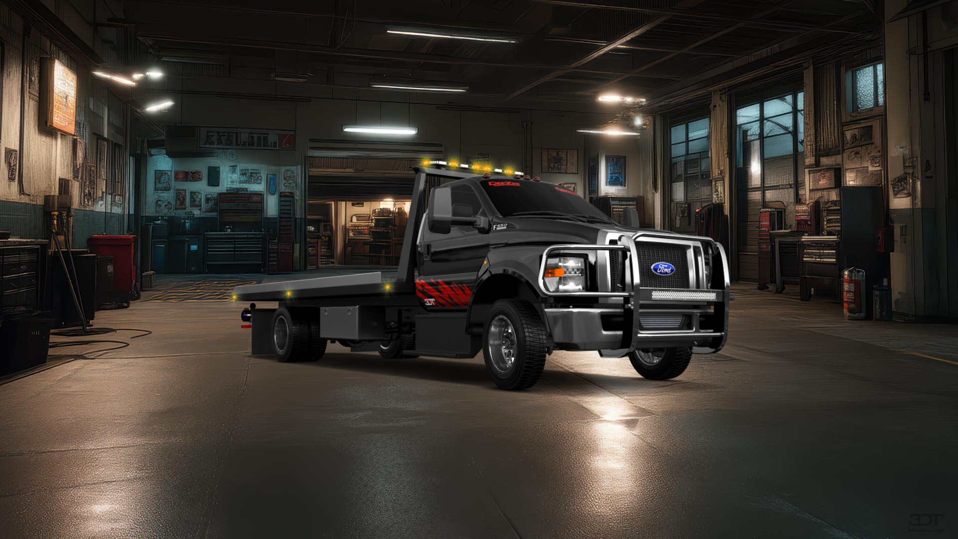 Ford F-650 Tow Truck Pickup 2016