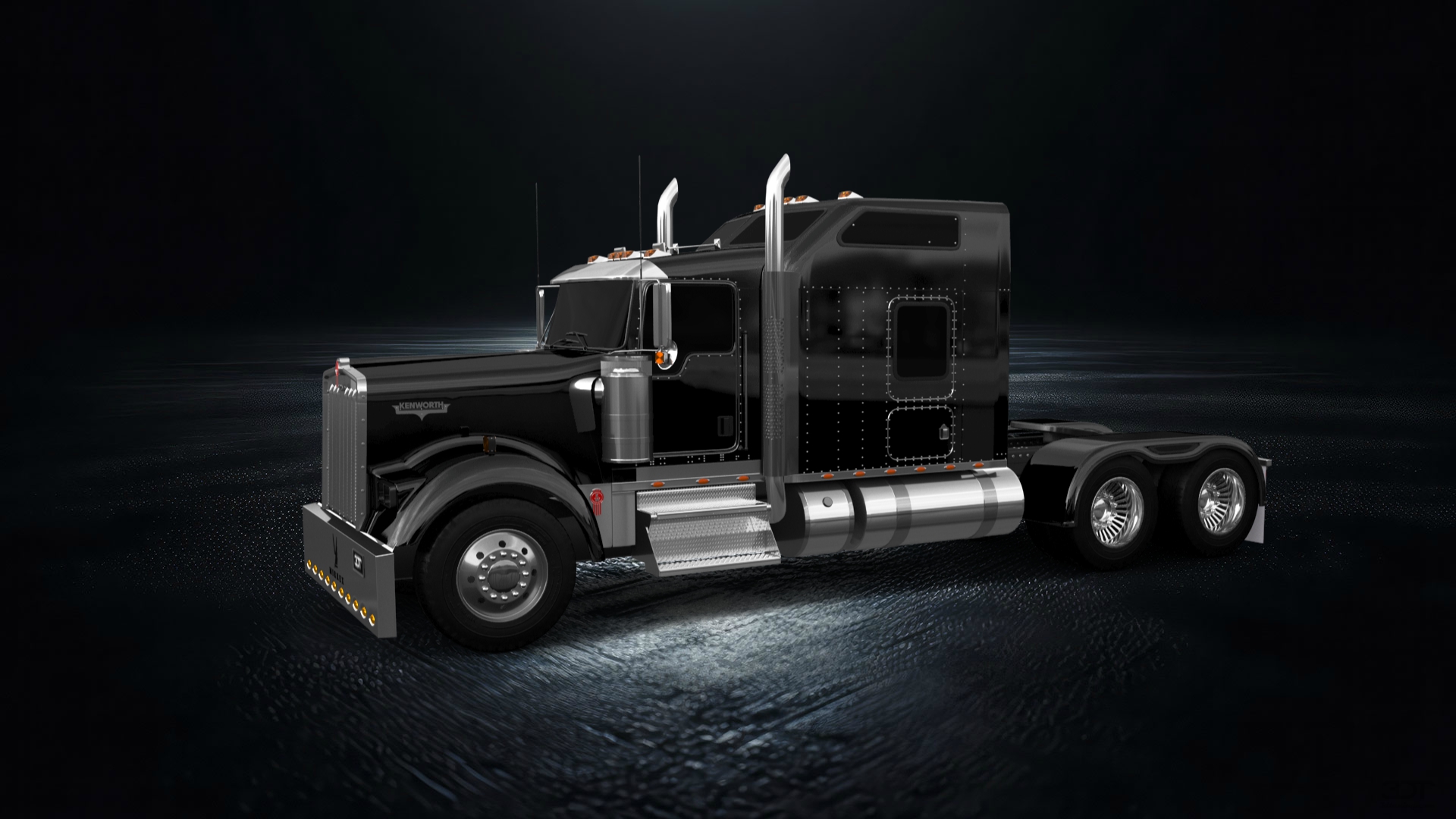 Kenworth W900 Sleeper Cab Truck 2015