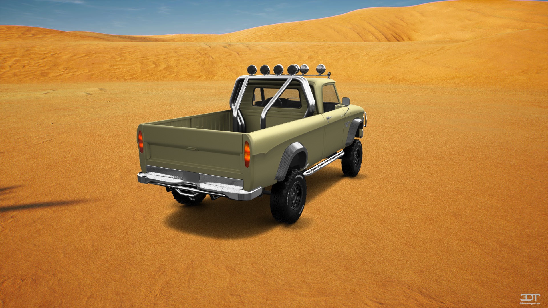 Dodge Power Wagon W200 2 Door pickup truck 1966 tuning