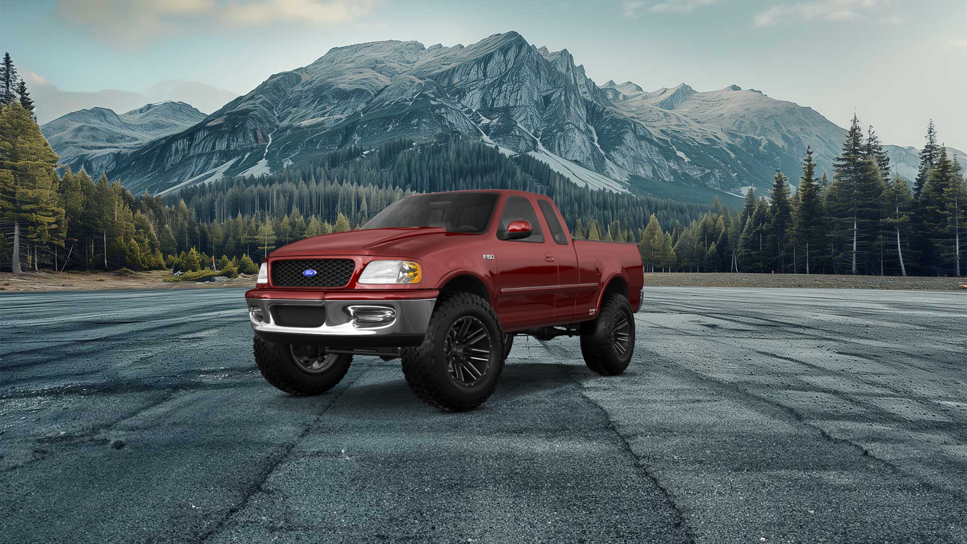 Ford F-150 SuperCab 2 Door pickup truck 1997 tuning