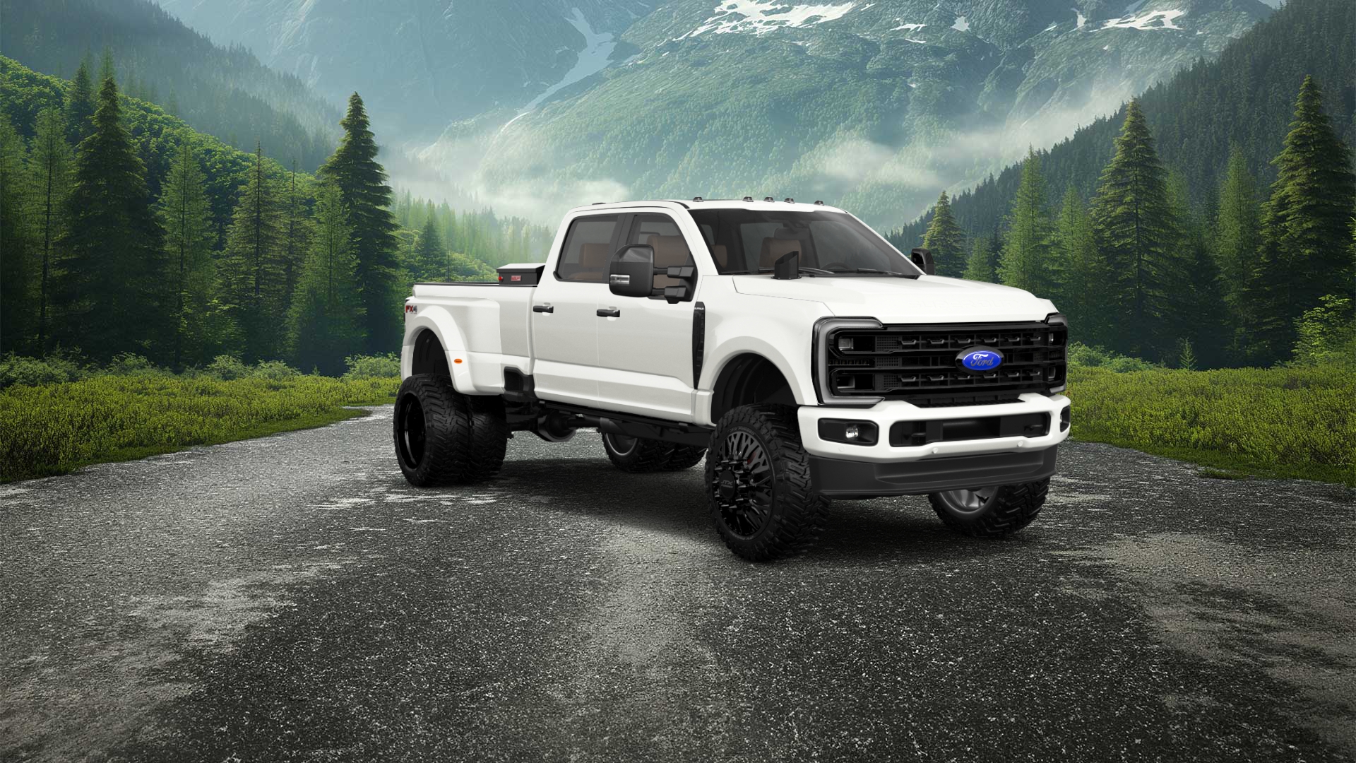 Ford F-350 DRW Crew Cab 4 Door pickup truck 2023 tuning