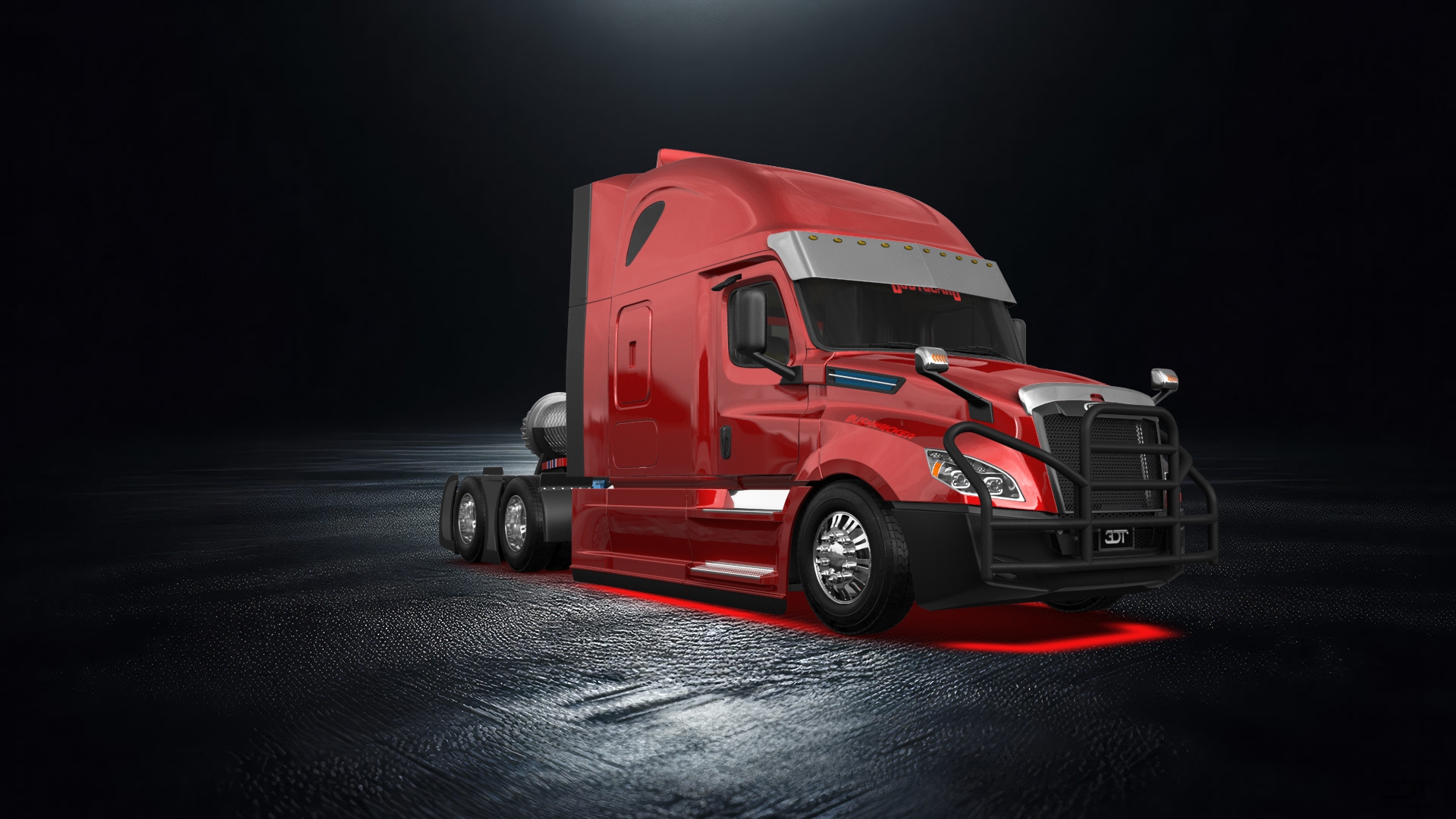 Freightliner Cascadia Sleeper Cab Truck 2018 tuning