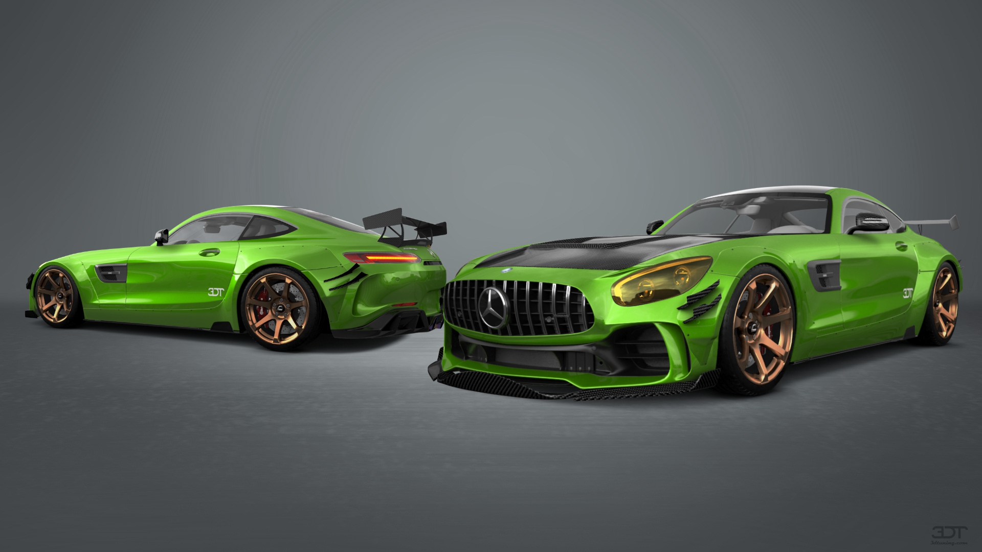 Mercedes AMG GT 2 door fastback coupe 2015 tuning