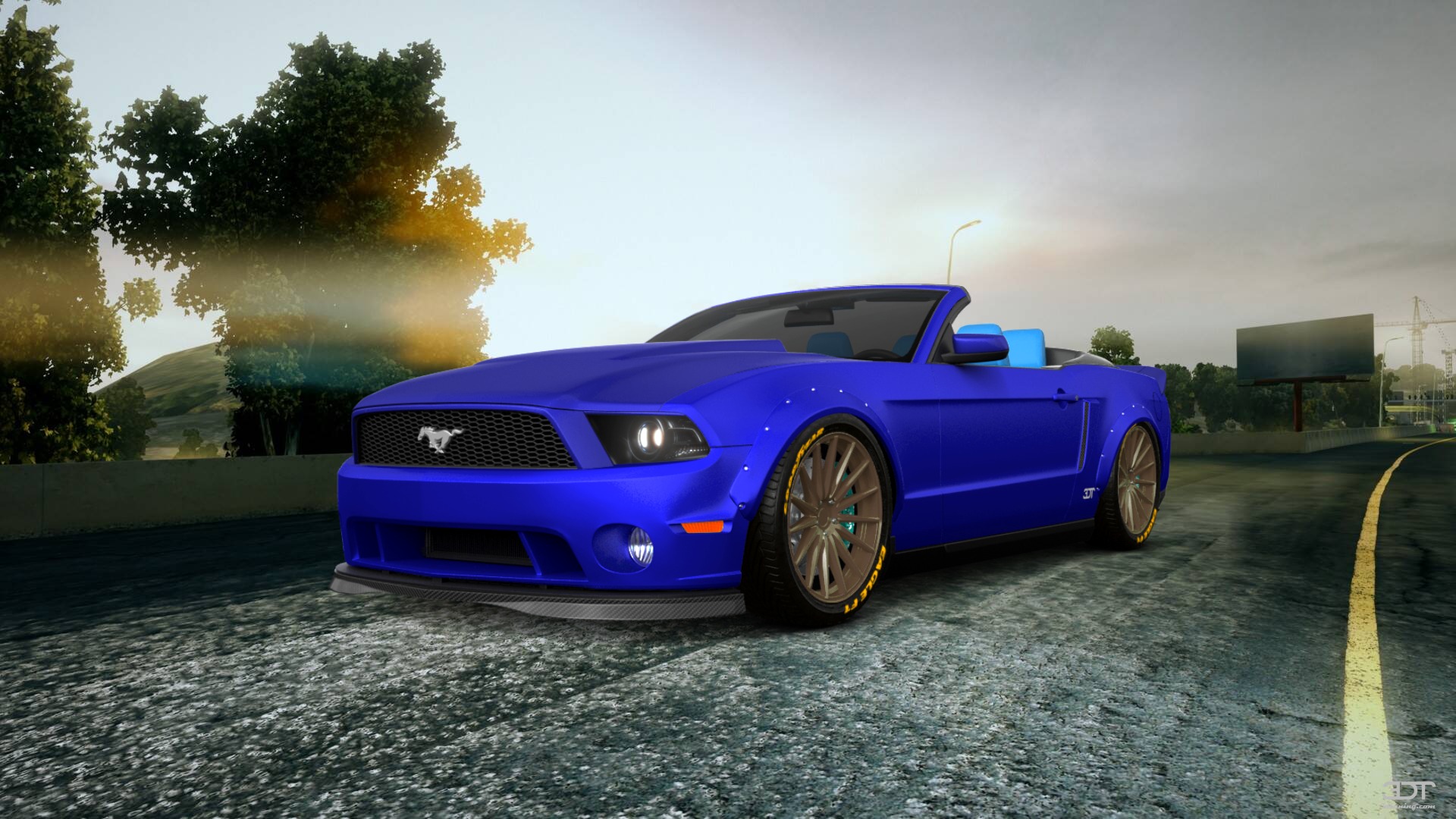 Tuning Ford Mustang 2 Door Convertible 2012