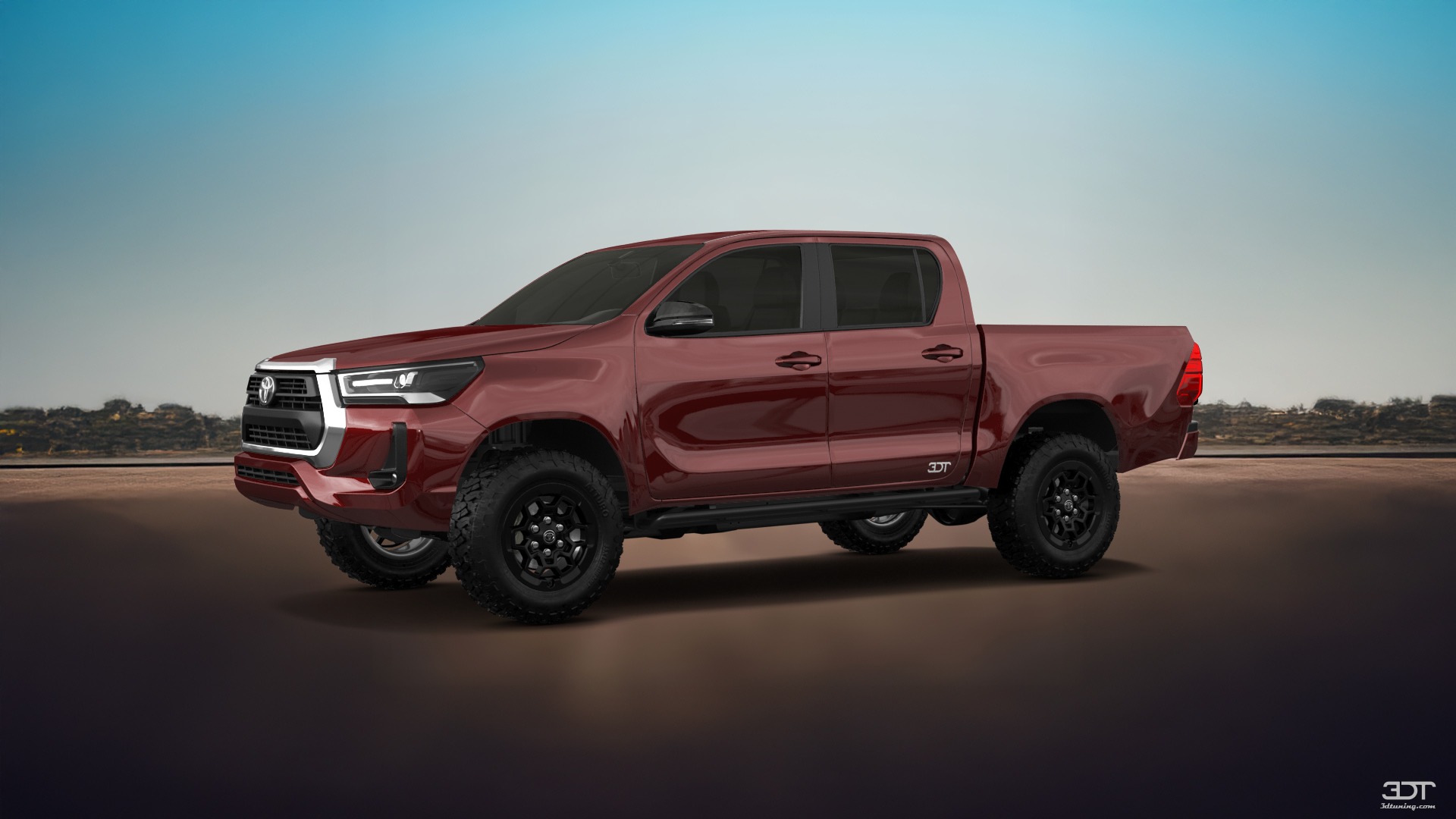 Toyota Hilux Double Cab 4 Door pickup truck 2015 tuning