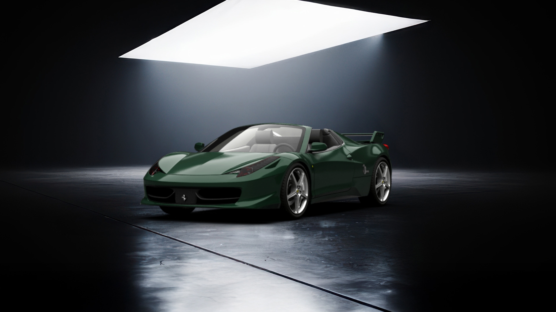 Ferrari 458 Spyder Coupe Convertible 2012 Images