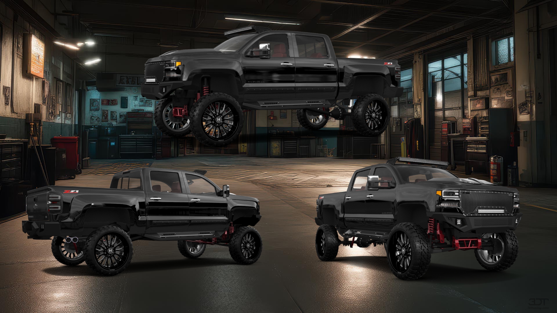 Chevrolet Silverado 1500 4 Door pickup truck 2016 tuning