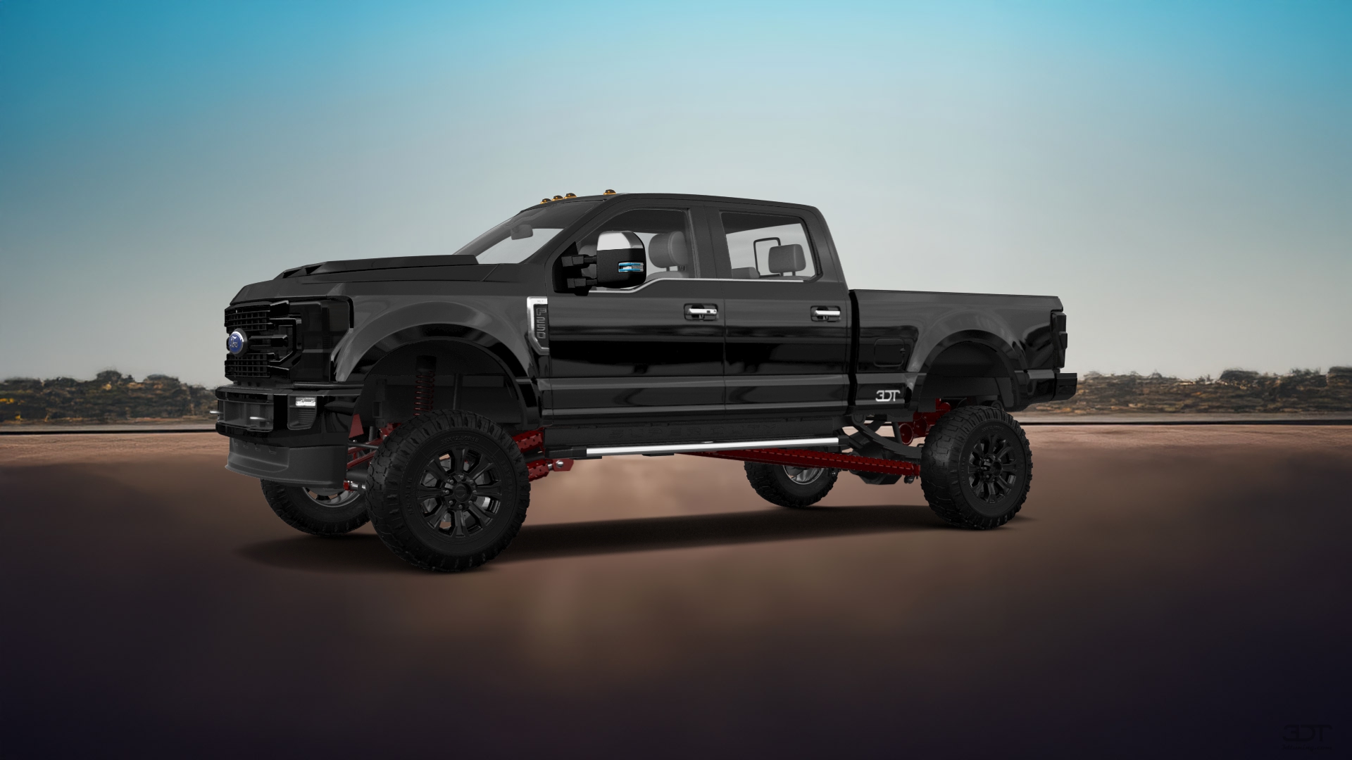 Ford F-250 4 Door pickup truck 2021 tuning