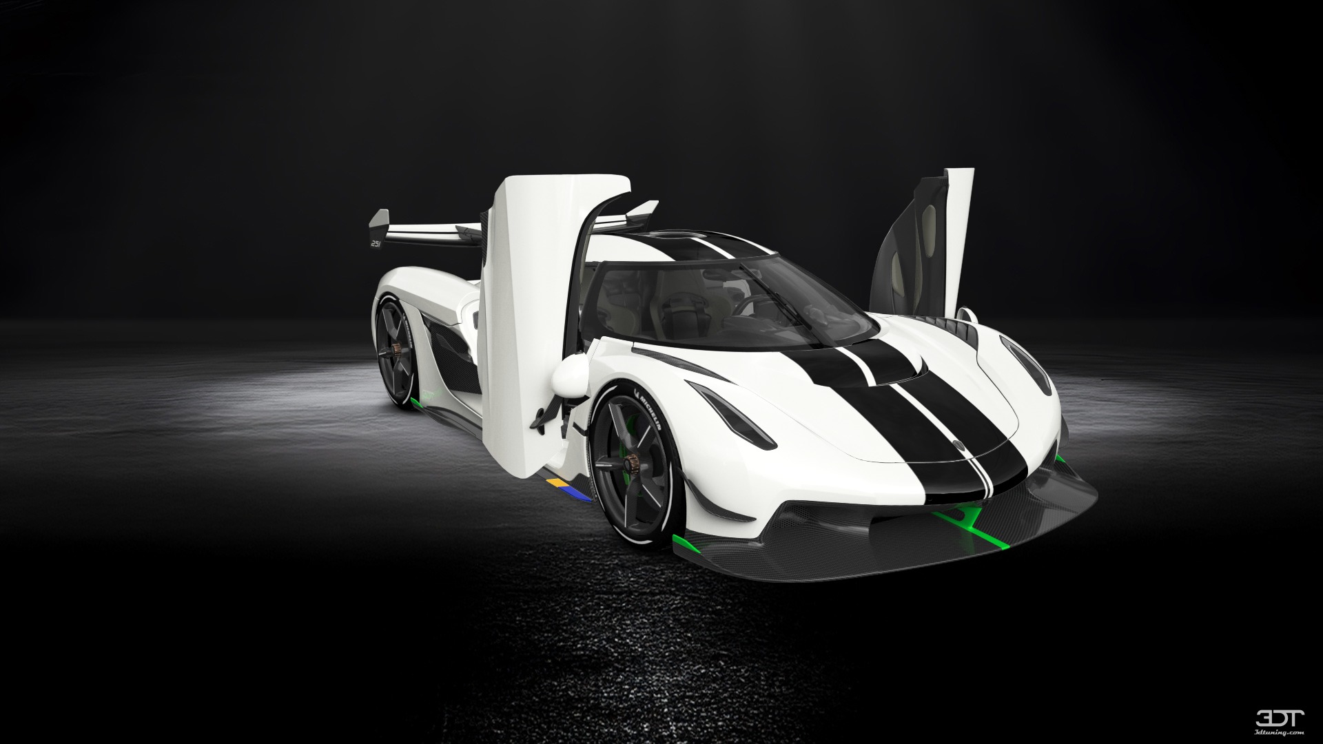 Koenigsegg Jesko 2 door targa top 2020