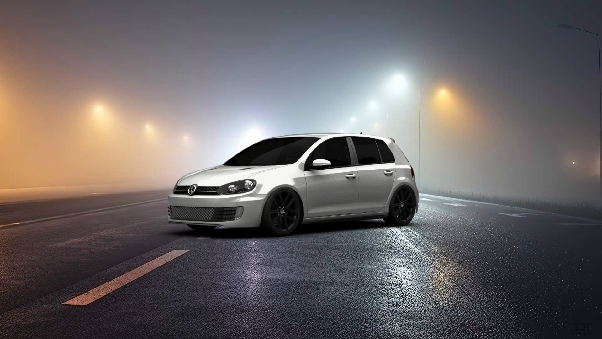 Volkswagen Golf 6 5 Door Hatchback 2011 tuning