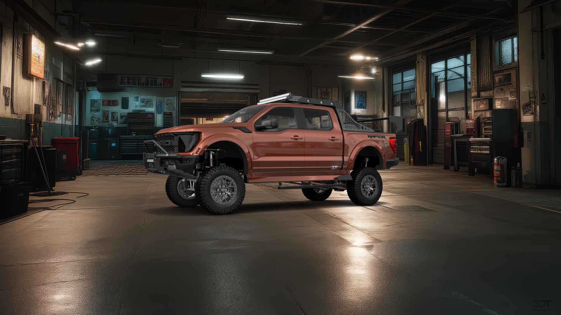 Ford F-150 Raptor 4 Door pickup truck 2021 tuning