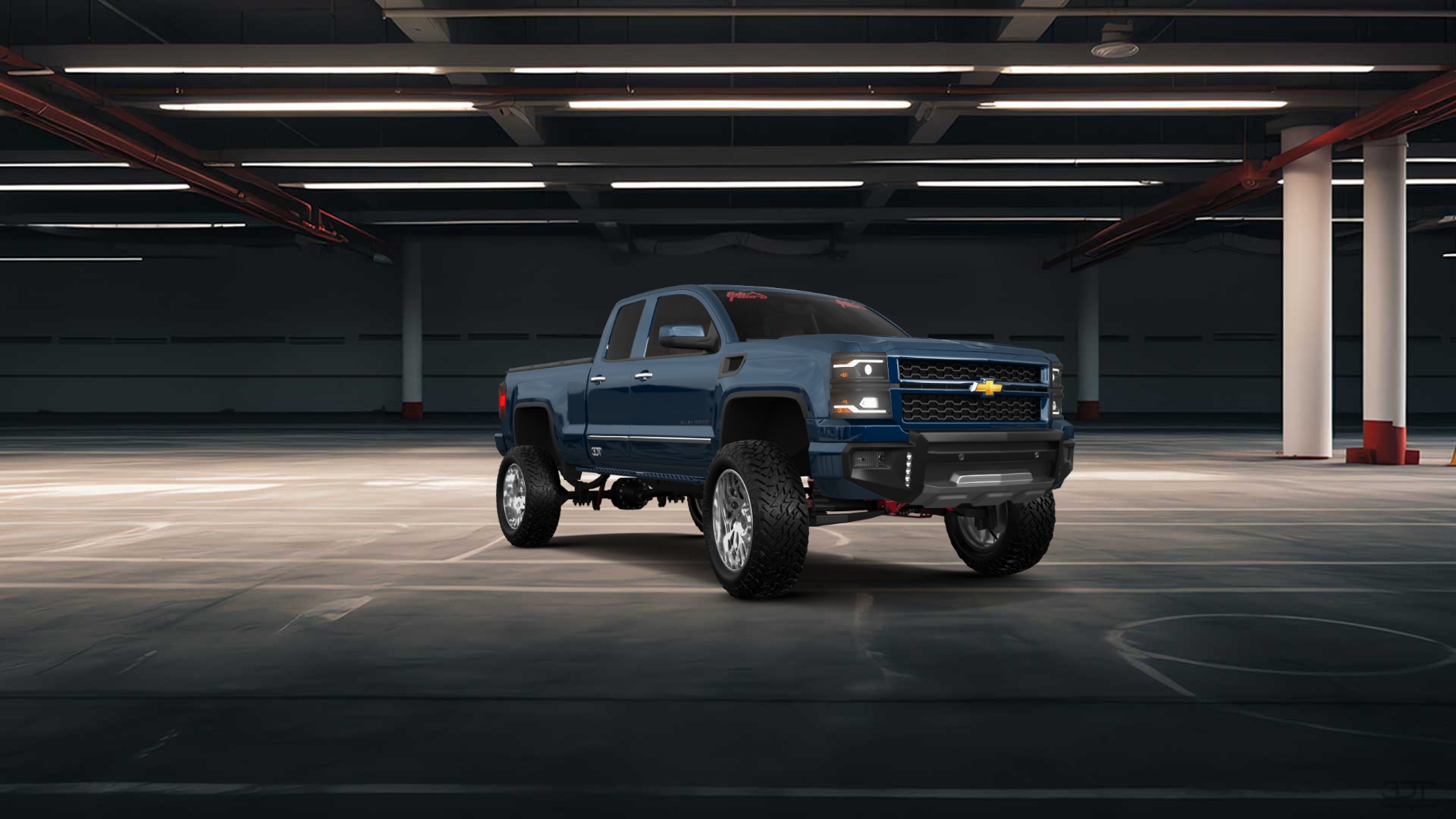 Chevrolet Silverado 1500 6.5 ft box 4 Door pickup truck 2014