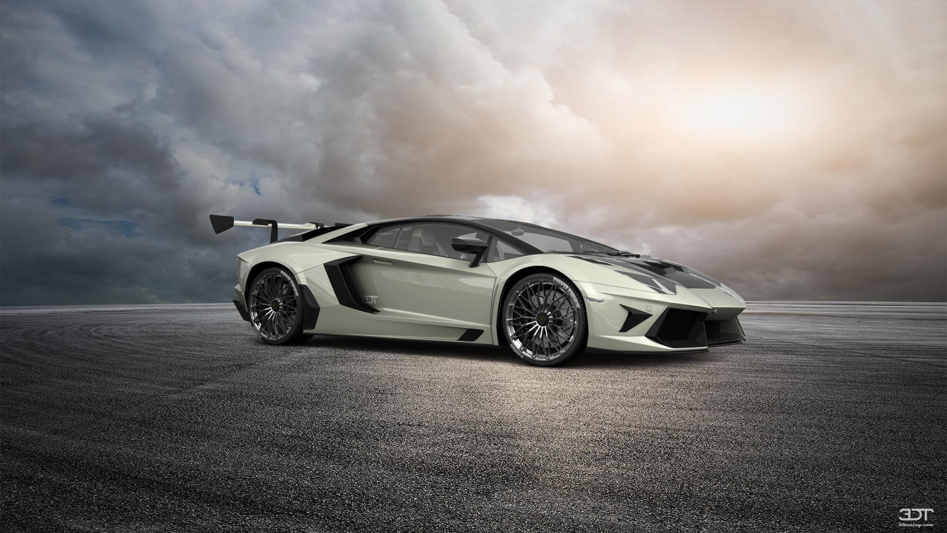 Lamborghini Aventador 2 Door Coupe 2012 tuning