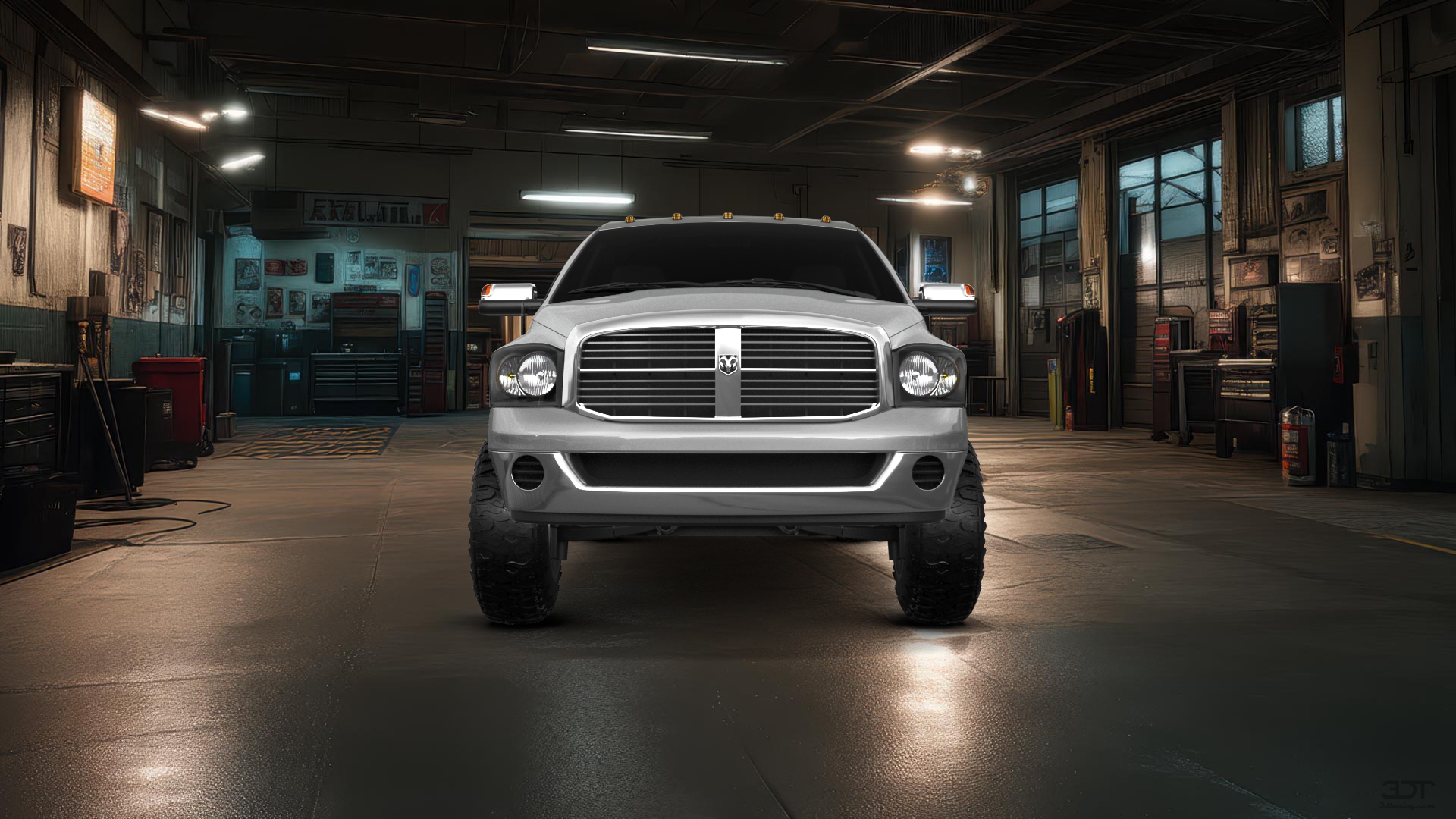 Dodge Ram 2500 4 Door pickup truck 2007 tuning