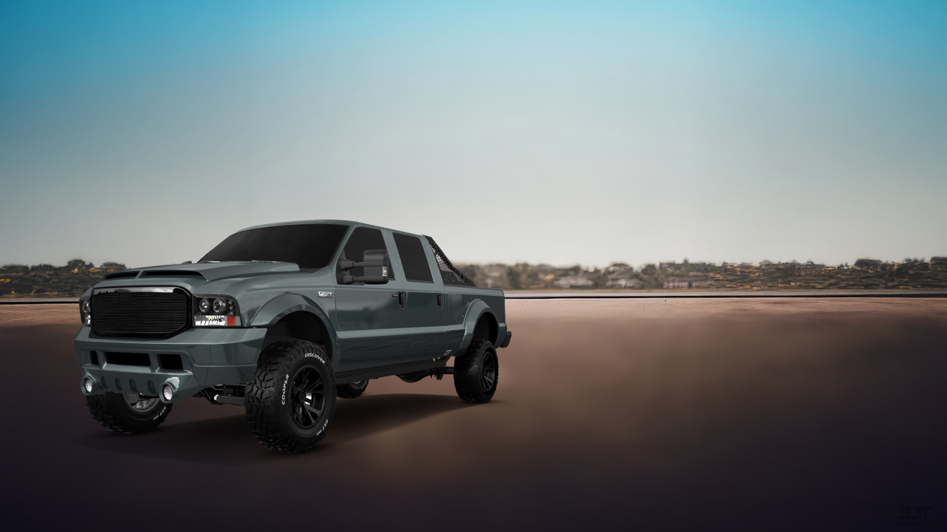 Ford F-250 Crew Cab 4 Door pickup truck 1999 tuning