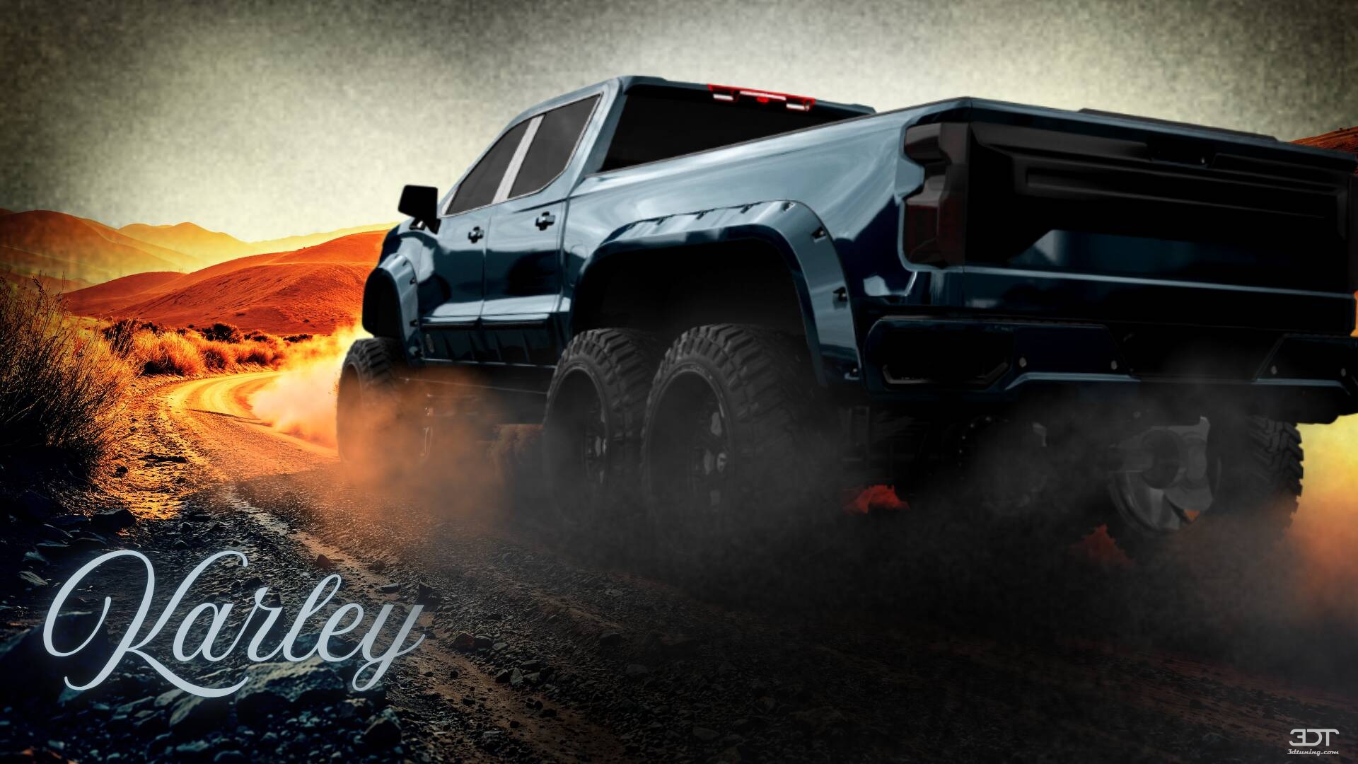 Tuning Chevrolet Silverado Hennessey Goliath 6X6 Truck 2020
