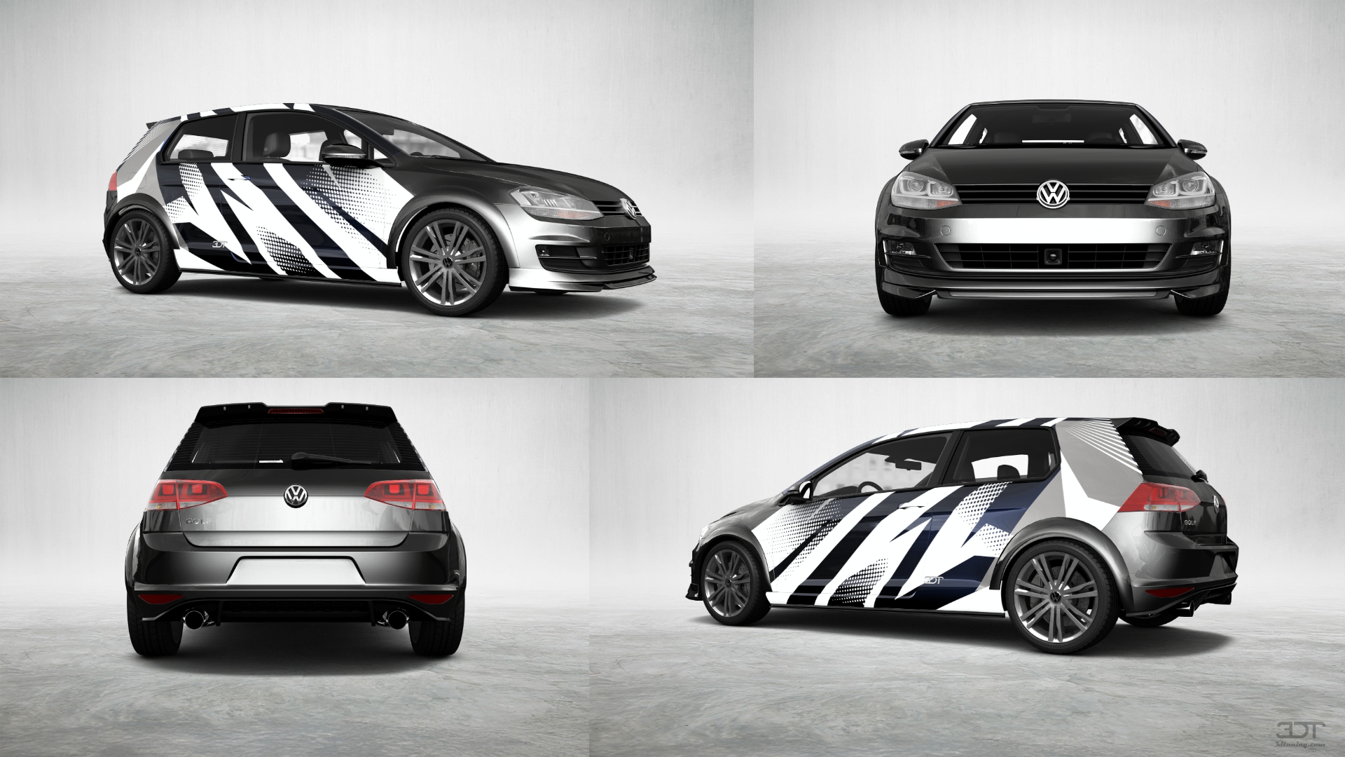 Volkswagen Golf 7 3 Door Hatchback 2013 tuning