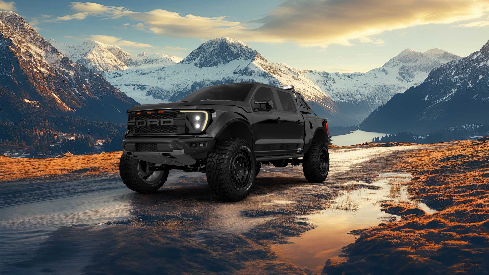Ford F-150 Raptor 4 Door pickup truck 2021
