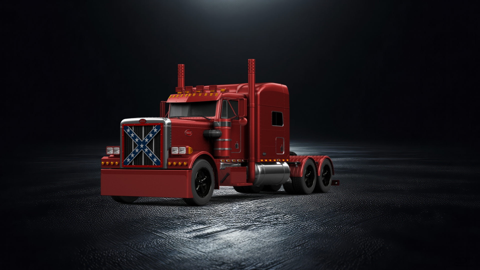 Peterbilt 359 Truck 1987