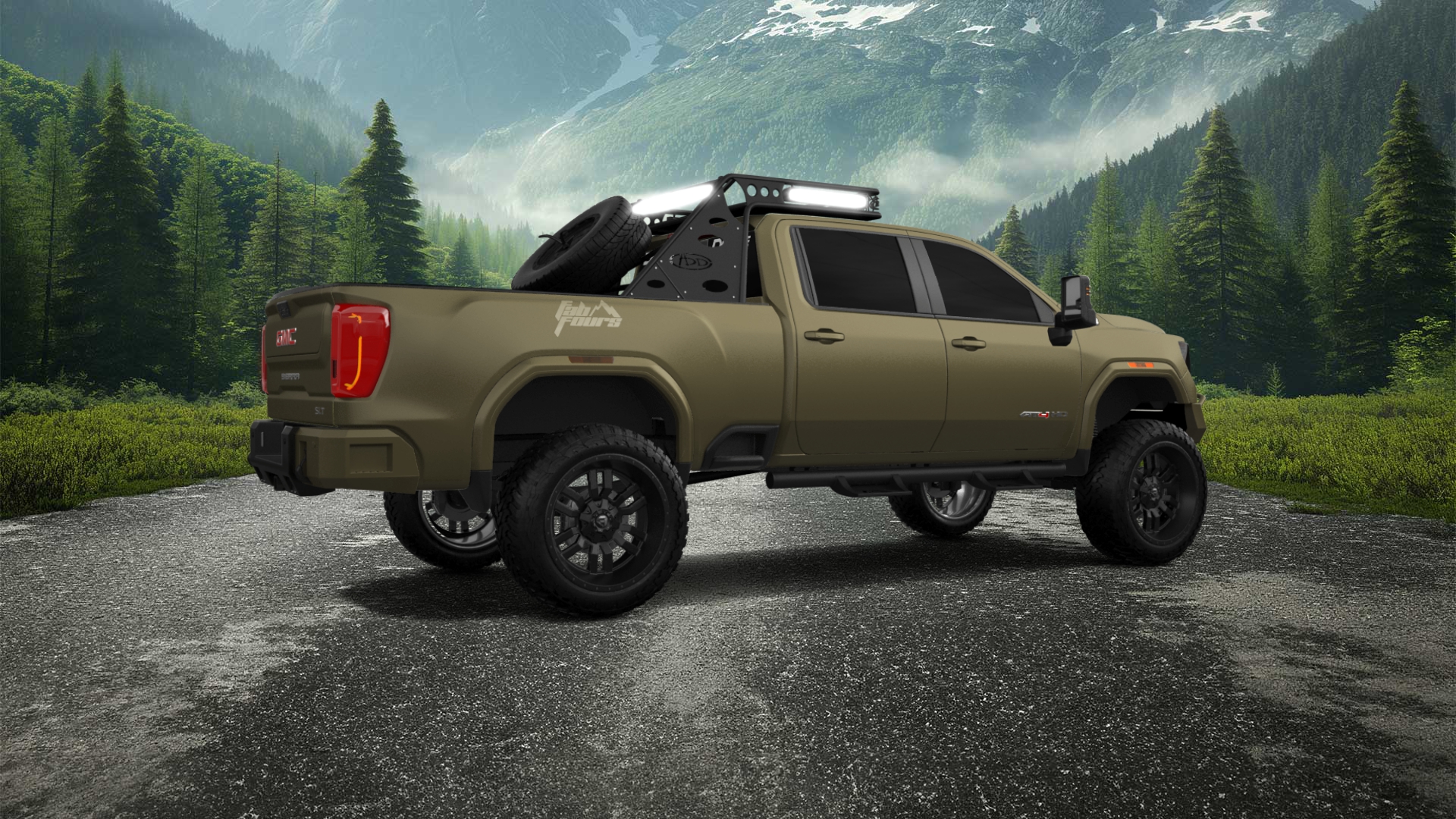 GMC Sierra 2500 HD 4 Door pickup truck 2020