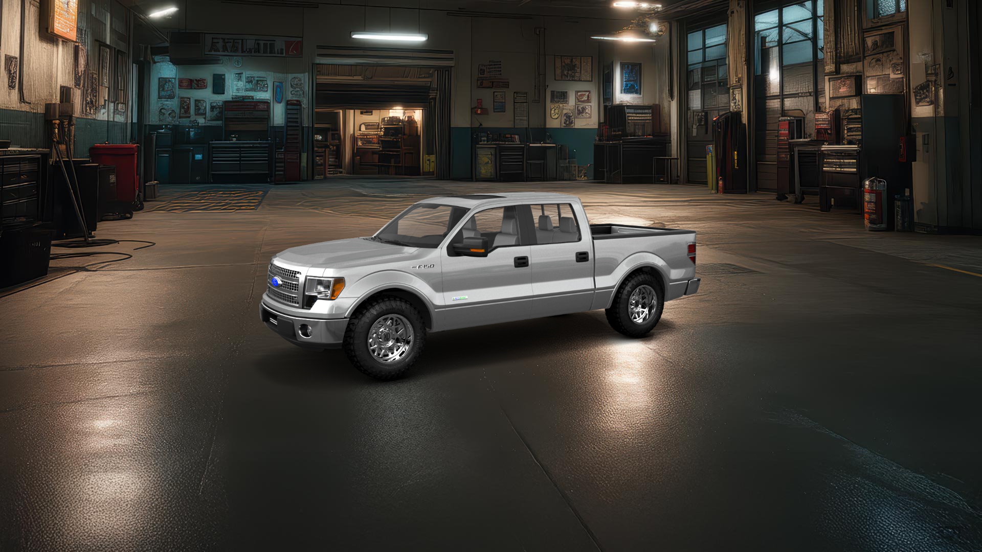 Ford F-150 Crew Cab 4 Door pickup truck 2013 tuning