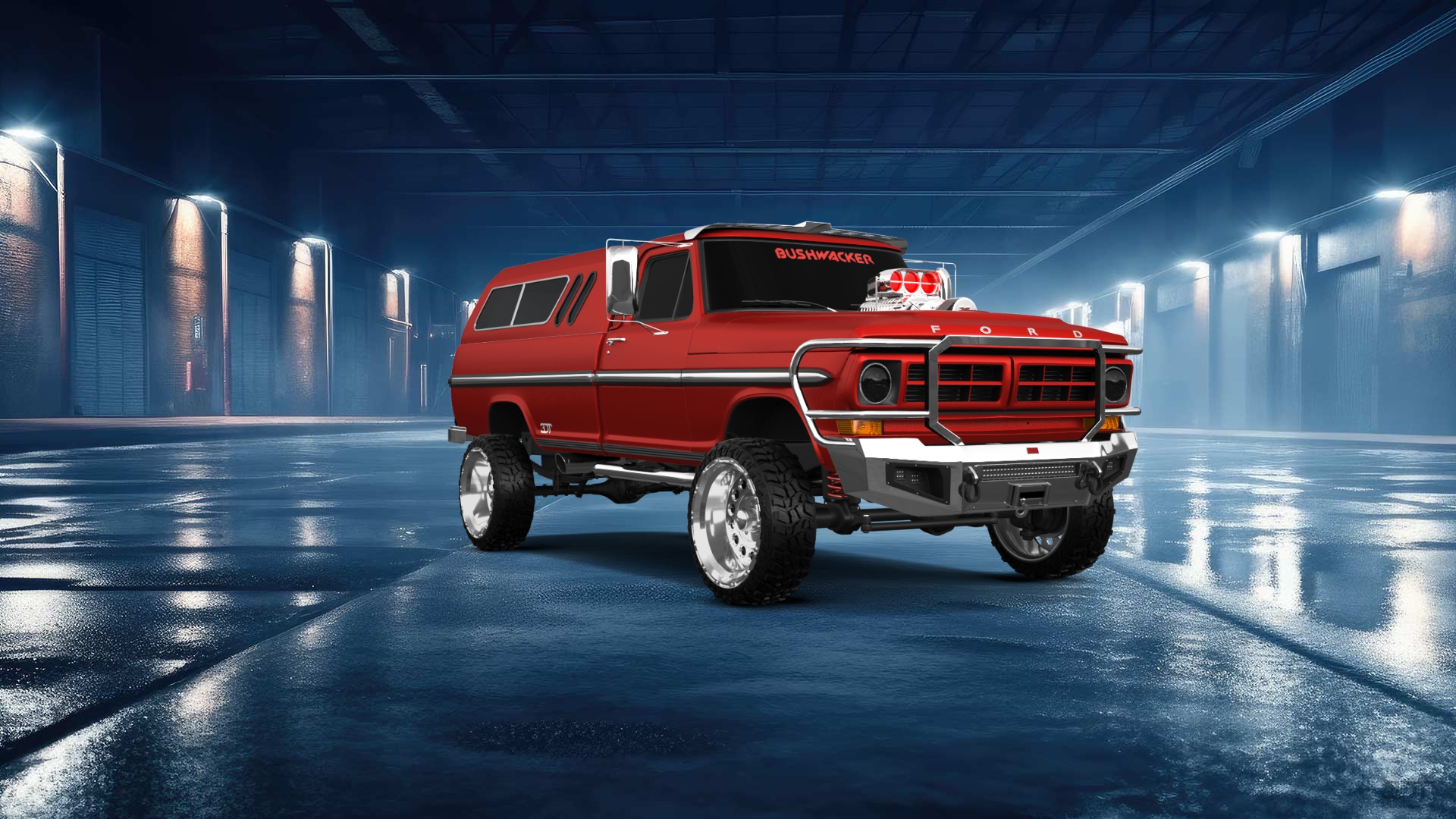Ford F-250 2 Door pickup truck 1971
